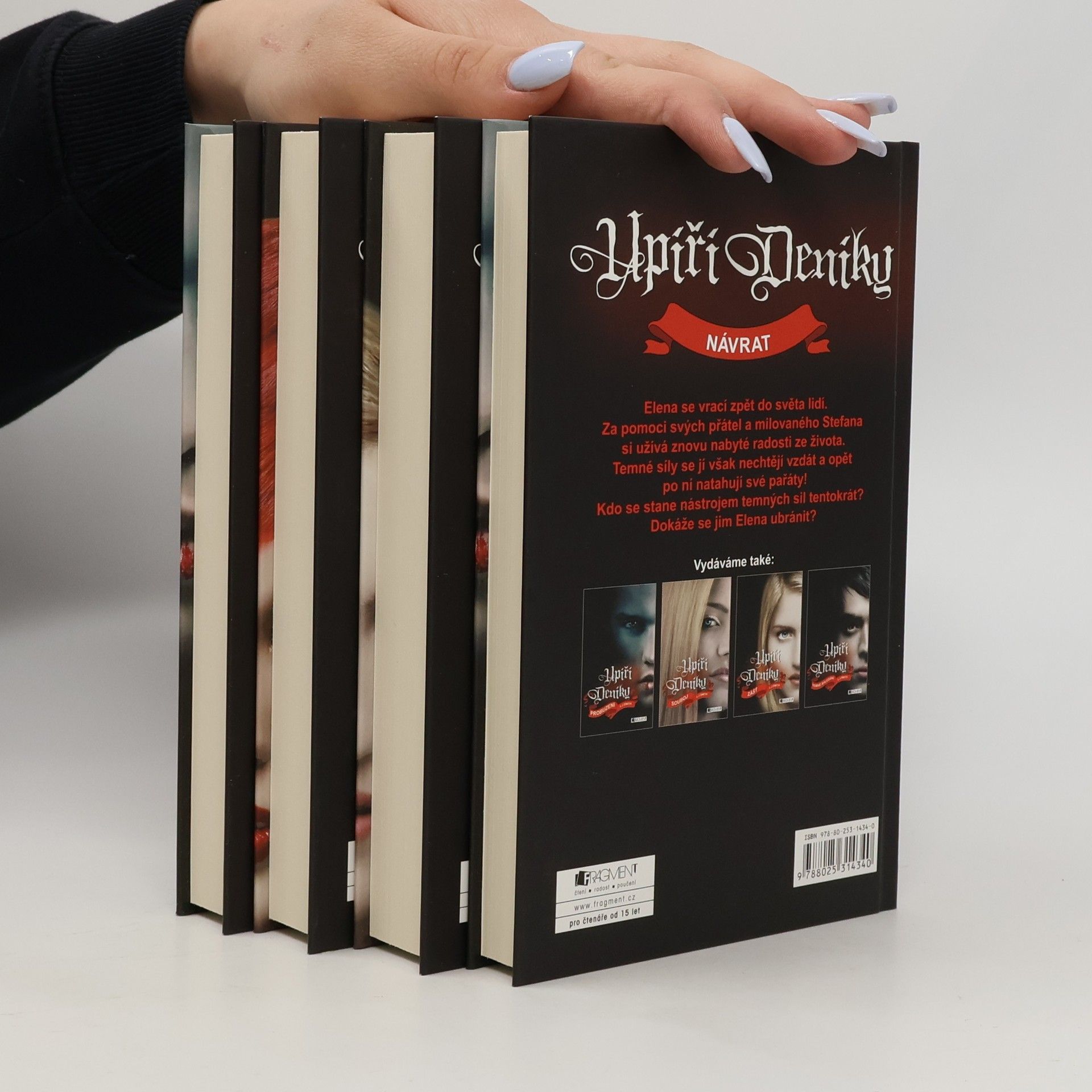 L. J. Smith Upíří deníky 5.–8. díl (box)