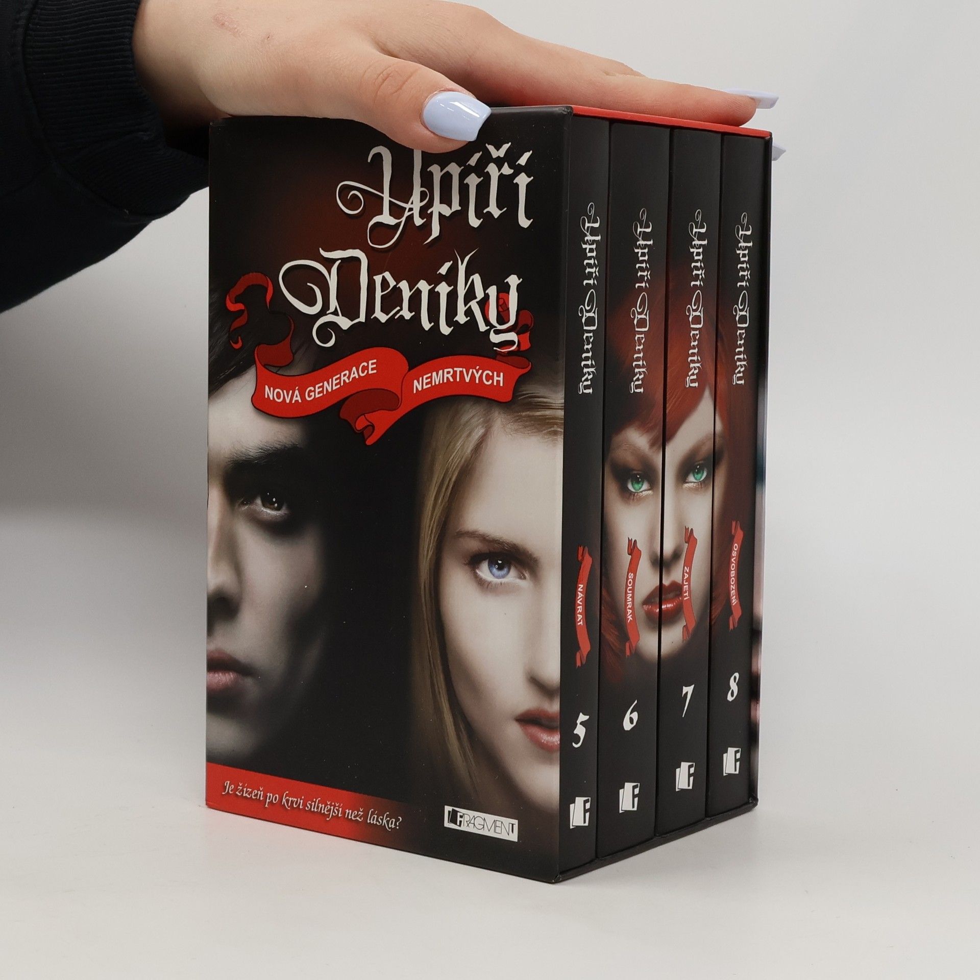 L. J. Smith Upíří deníky 5.–8. díl (box)