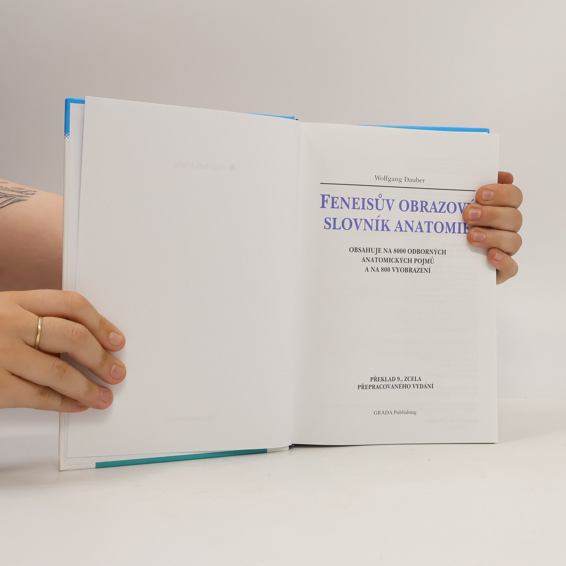 Wolfgang Dauber Feneisův obrazový slovník anatomie