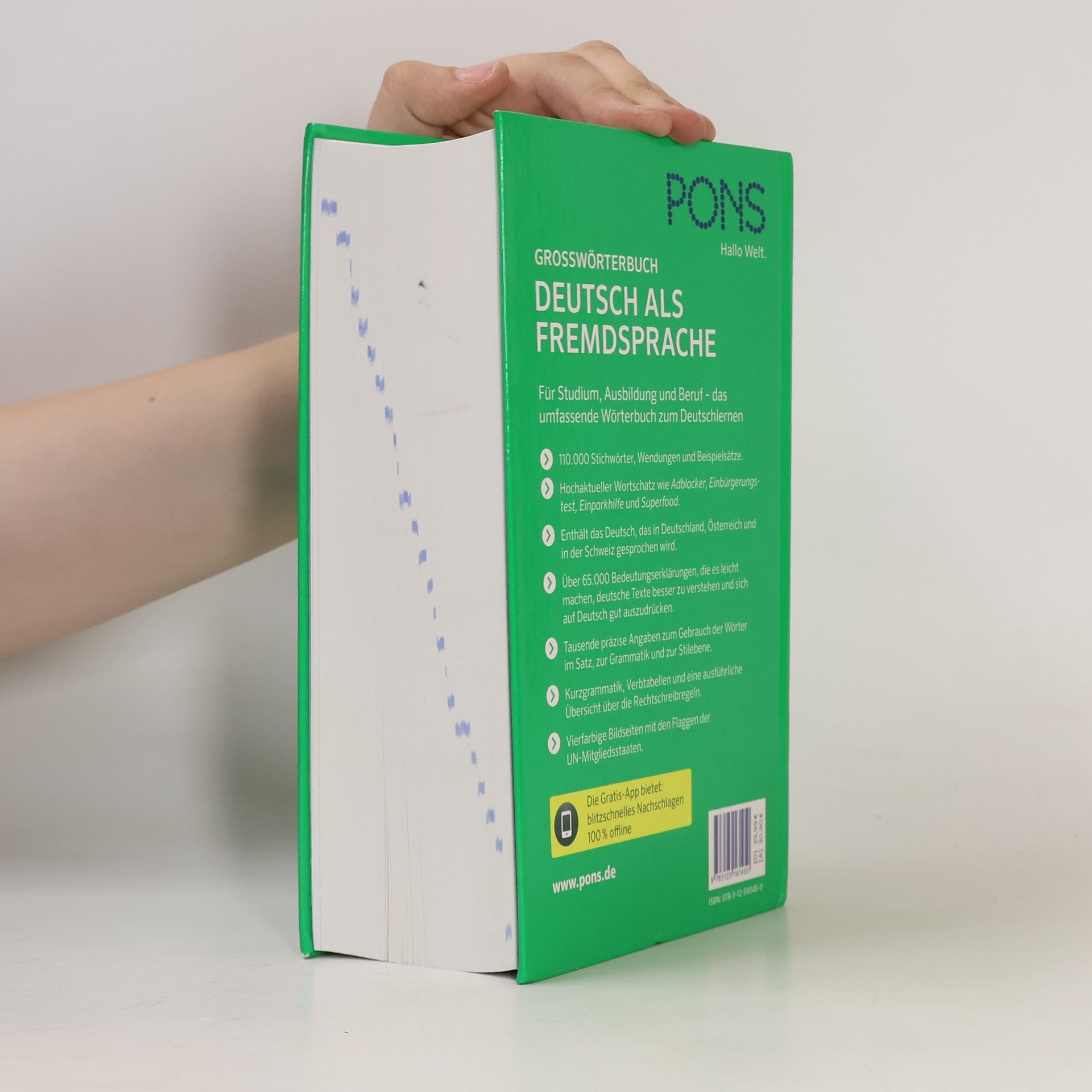 Autorenkollektiv PONS Großwörterbuch Deutsch als Fremdsprache