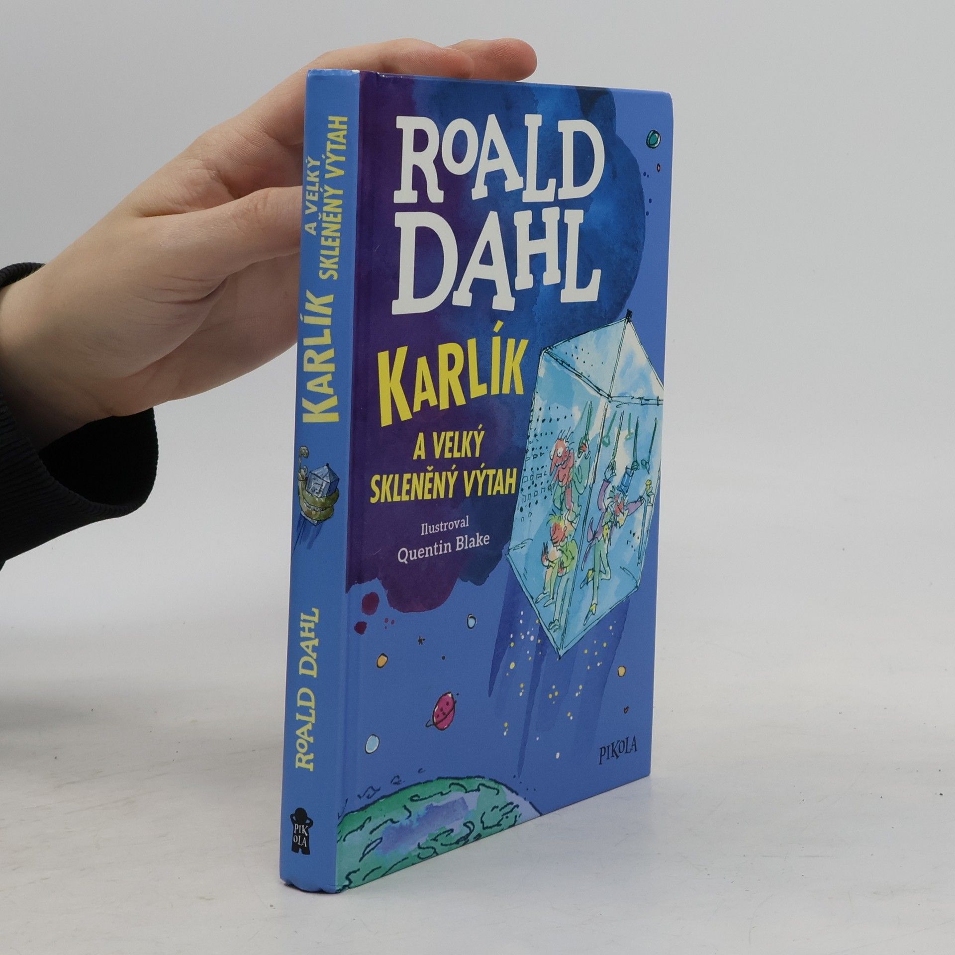 Roald Dahl Karlík a velký skleněný výtah