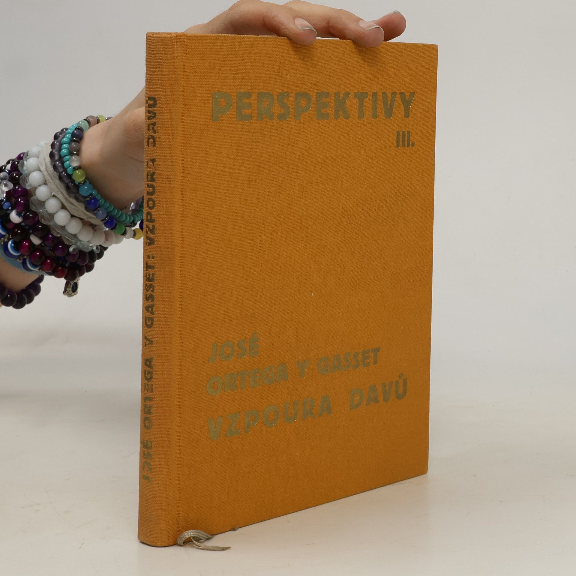 José Ortega y Gasset Vzpoura davů