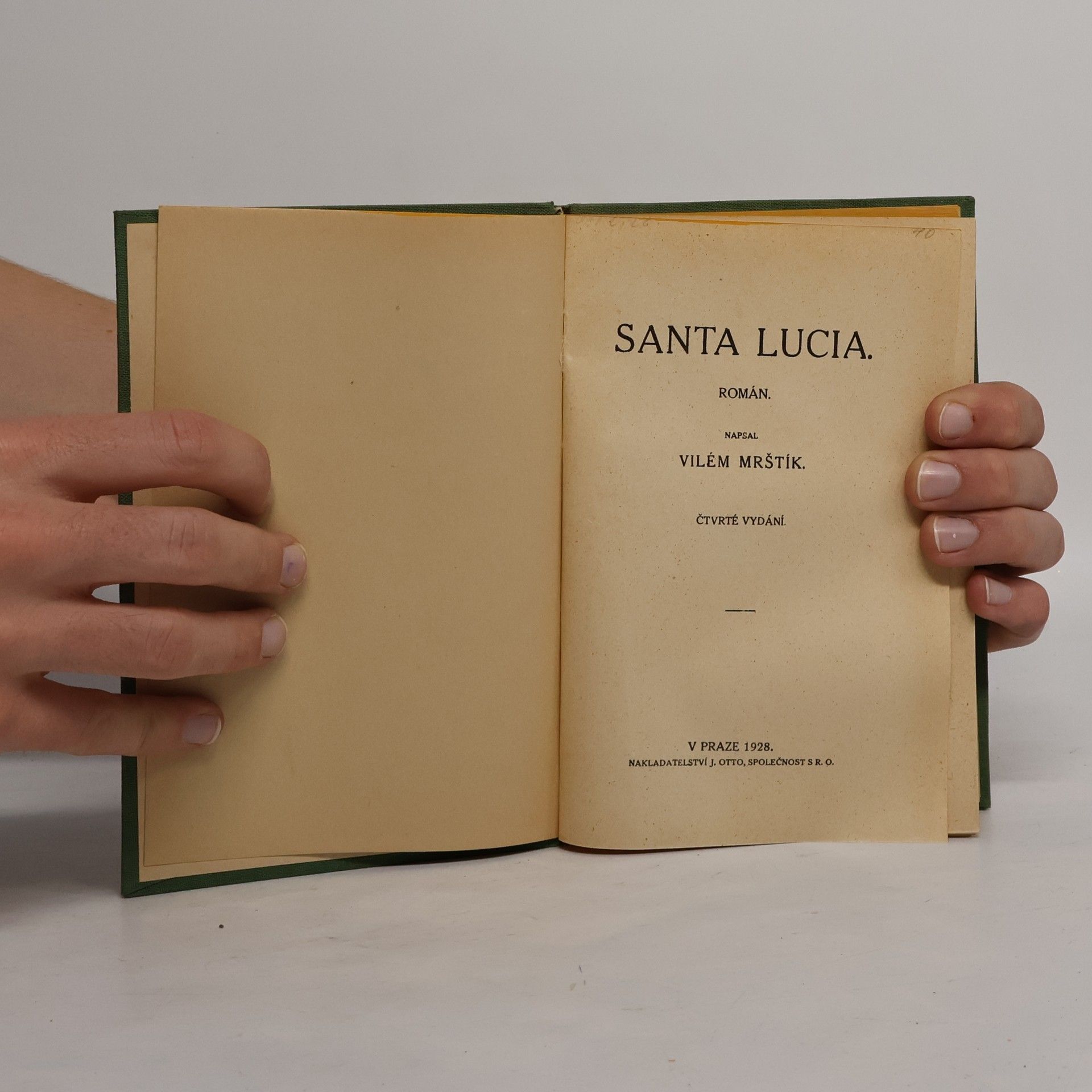Vilém Mrštík Santa Lucia