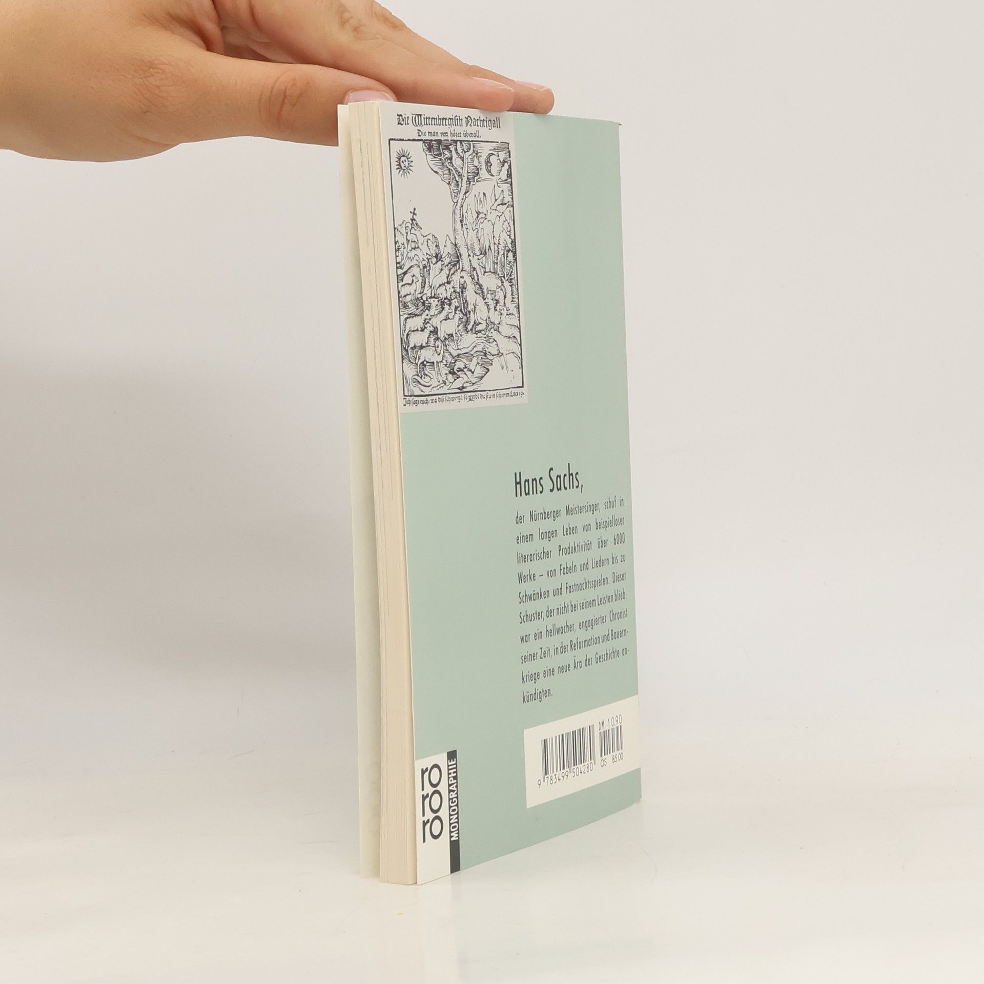 Eckhard Bernstein Rowohlts Monographien: Hans Sachs