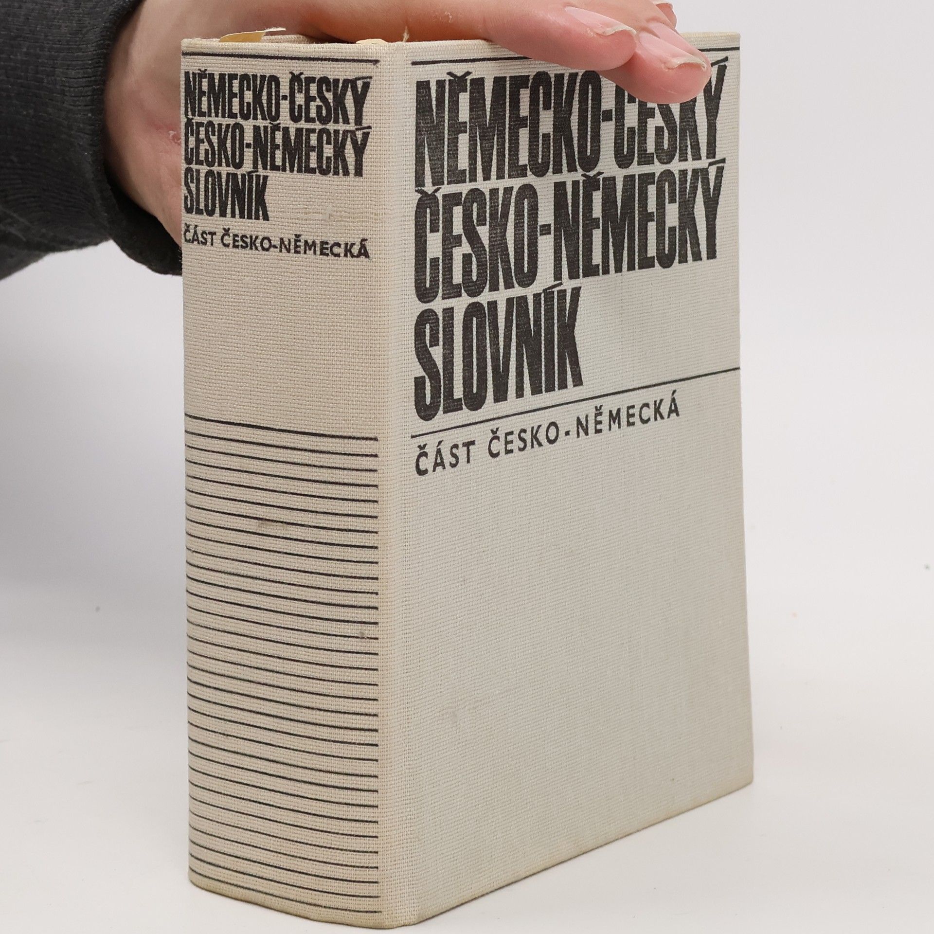 František Widimský Německo-český a česko-německý slovník. Část česko-německá