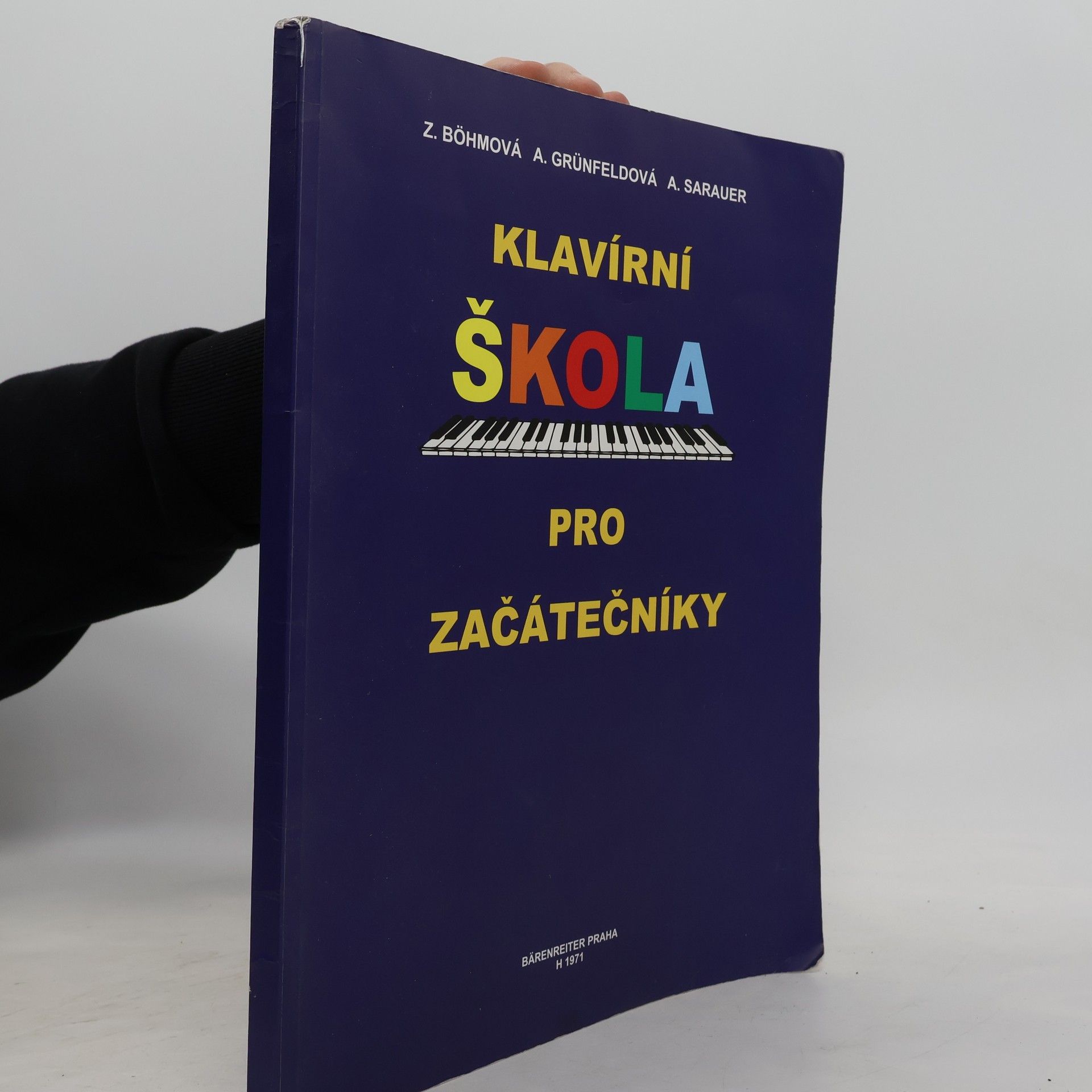 Alois Sarauer Klavírní škola pro začátečníky
