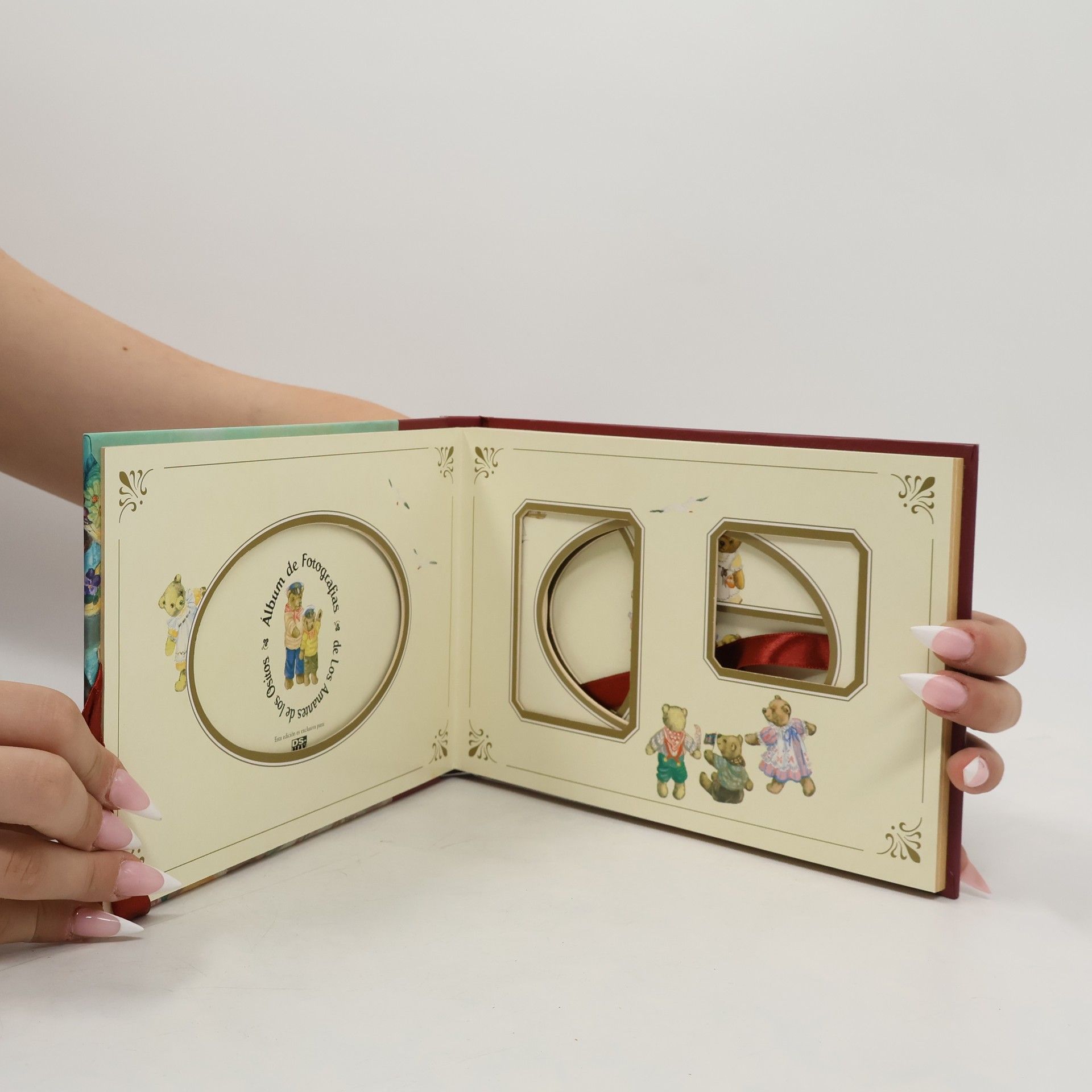 Doreen Edmond Set de Álbumes de Fotografías de Los Amantes de los Ositos