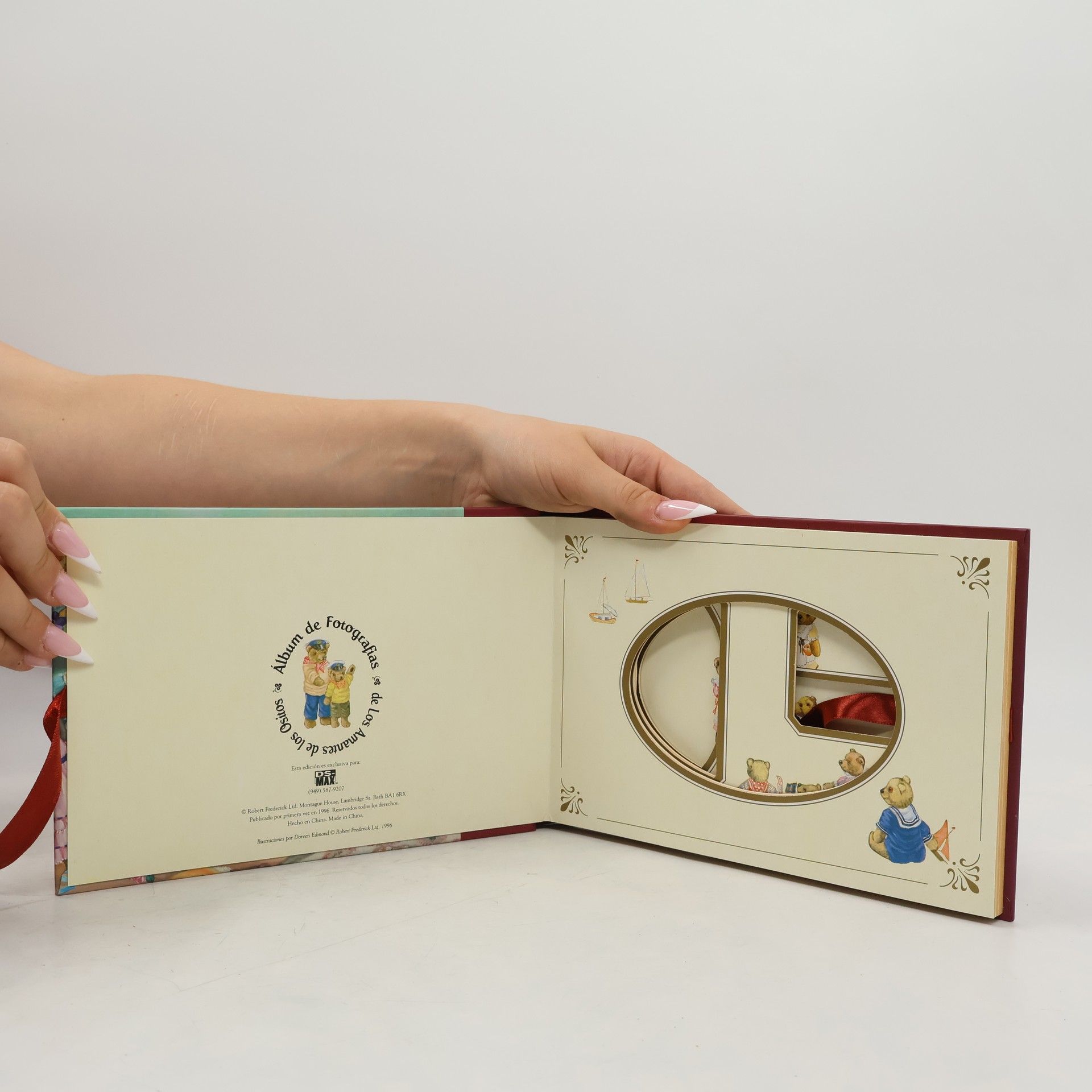 Doreen Edmond Set de Álbumes de Fotografías de Los Amantes de los Ositos