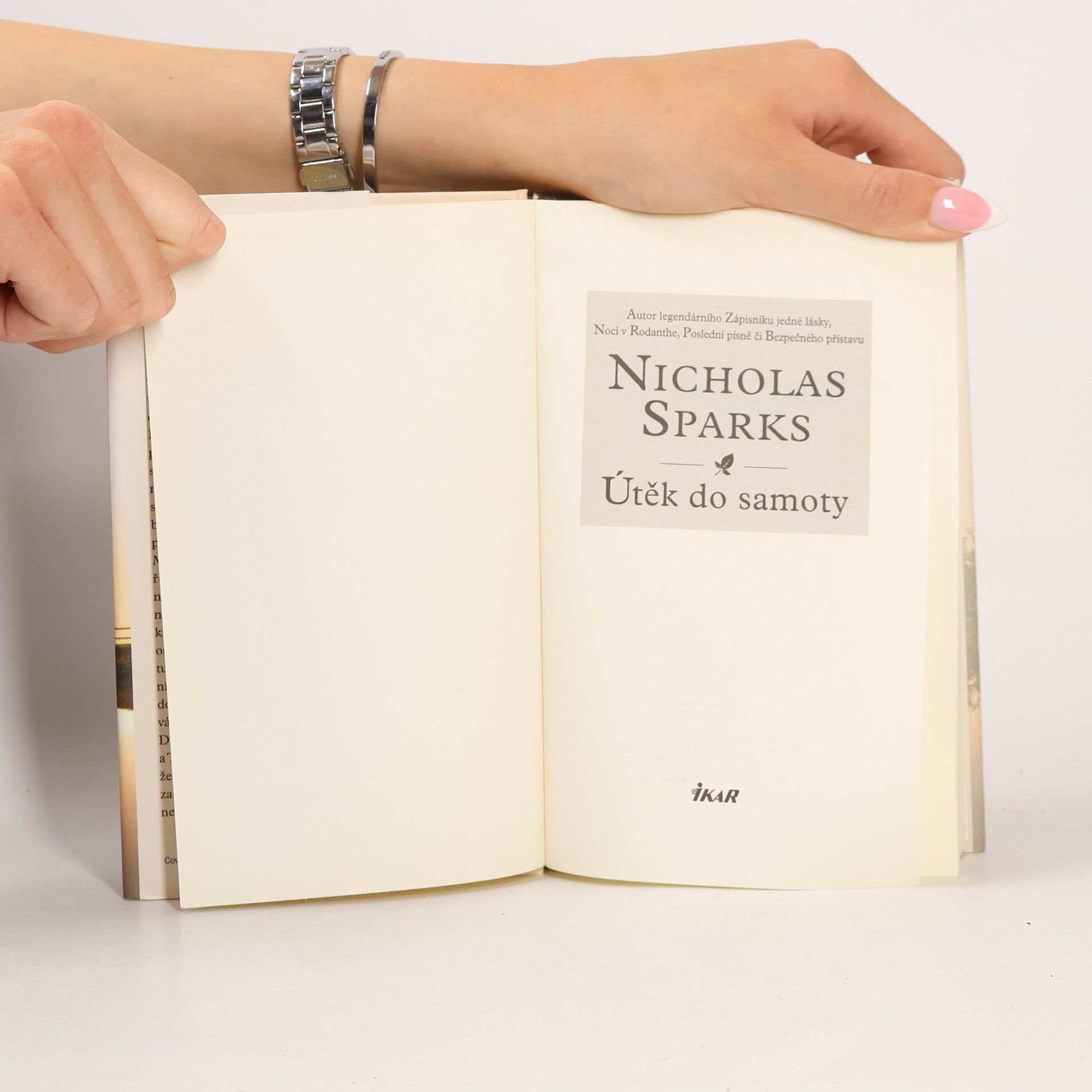 Nicholas Sparks Útěk do samoty