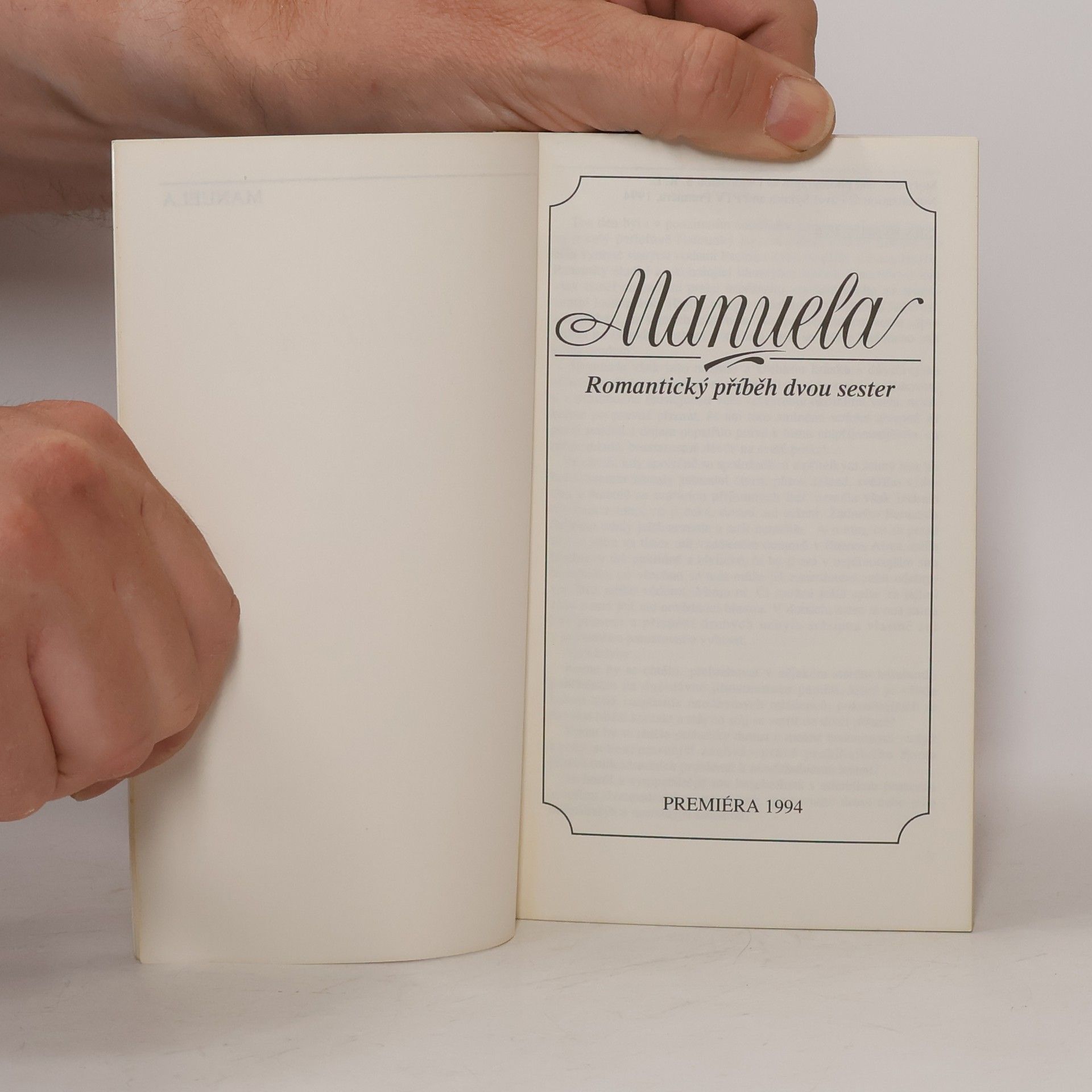 Autorenkollektiv Manuela 1. Romantický příběh dvou sester