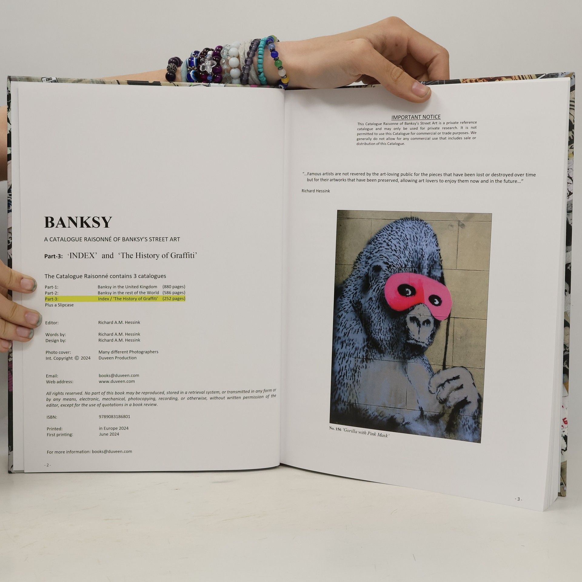 Richard A. M. Hessink Banksy. Part III (Index)