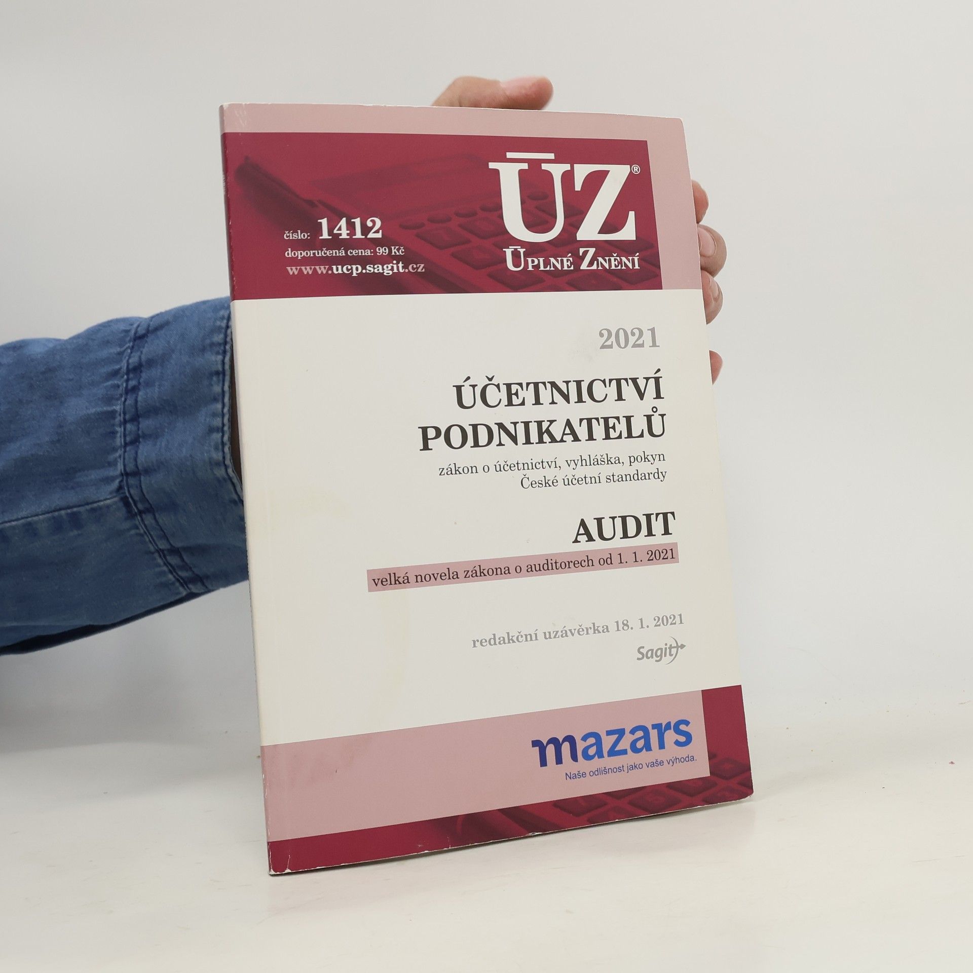 Various authors ÚZ 1412. Účetnictví podnikatelů