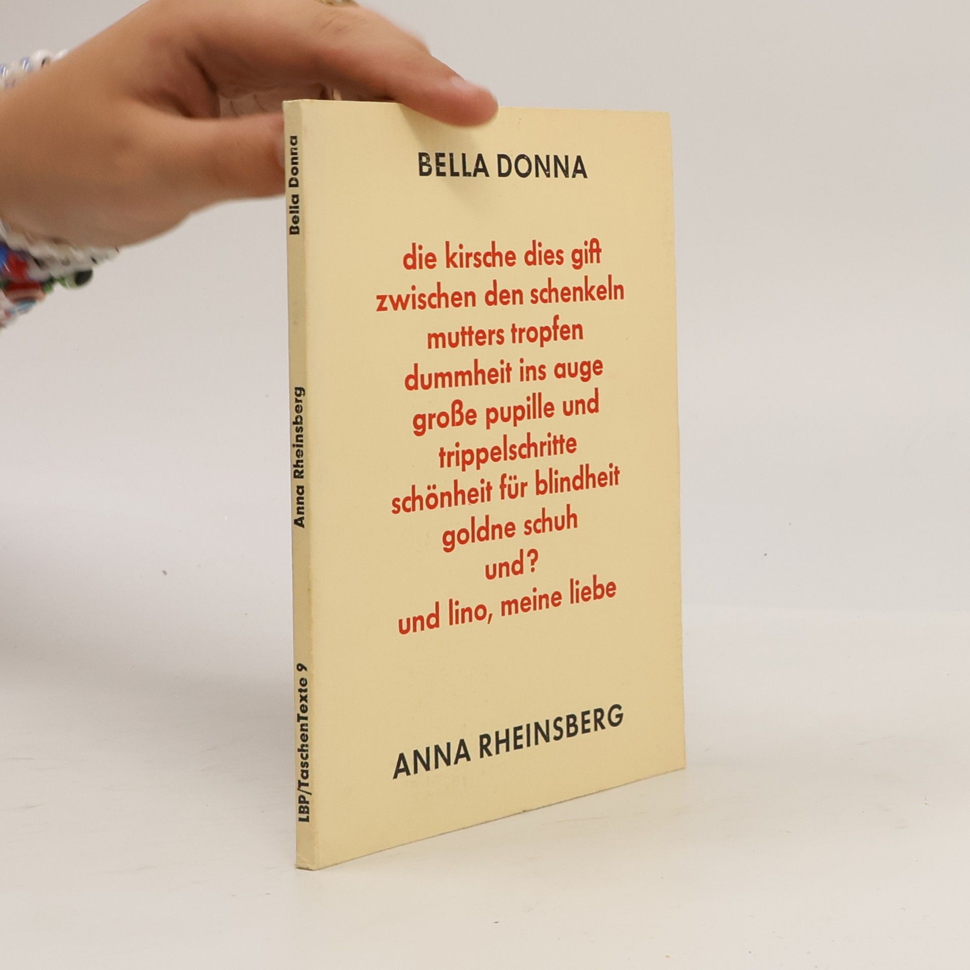 Anna Rheinsberg Bella Donna
