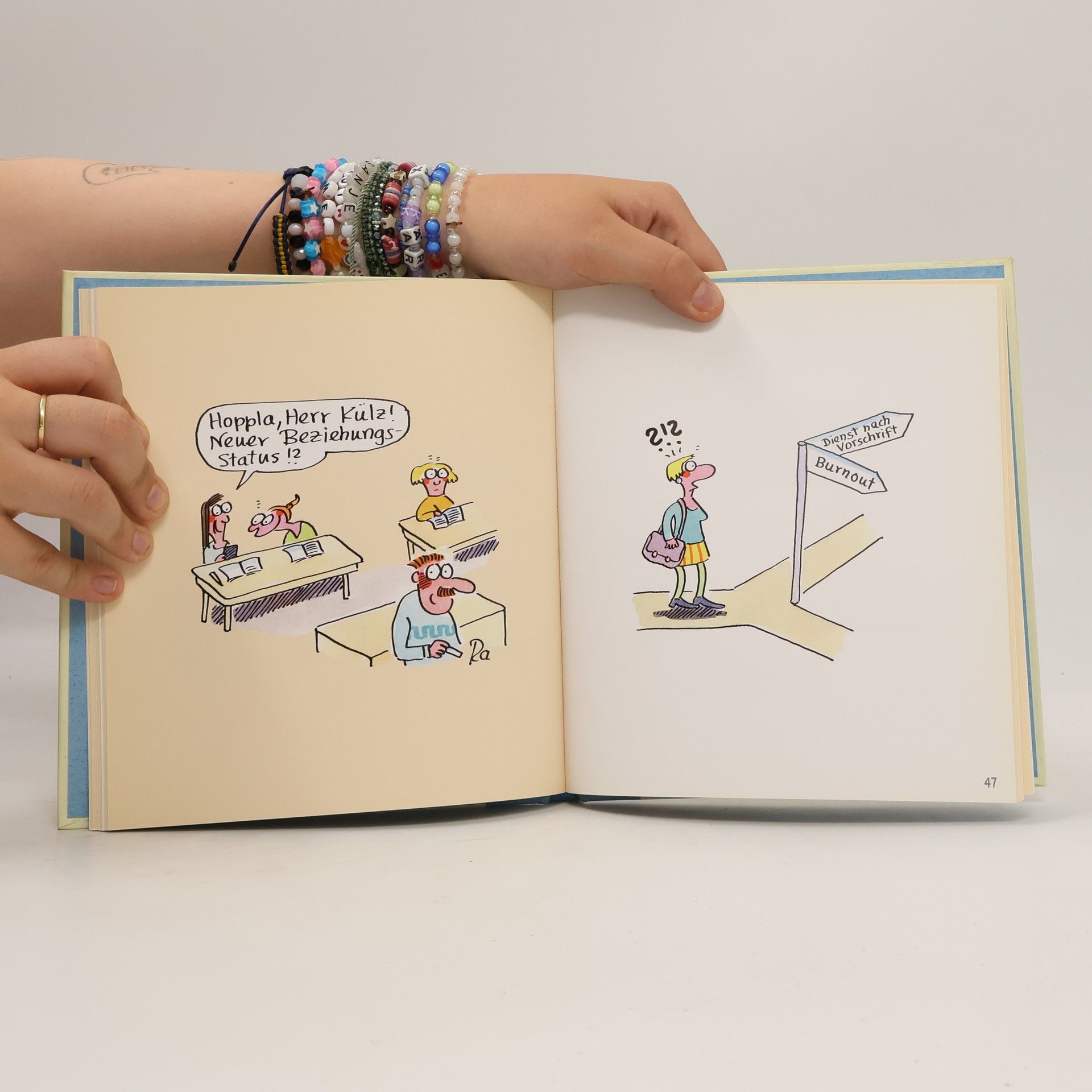 Renate Alf Cartoons für LehrerInnen