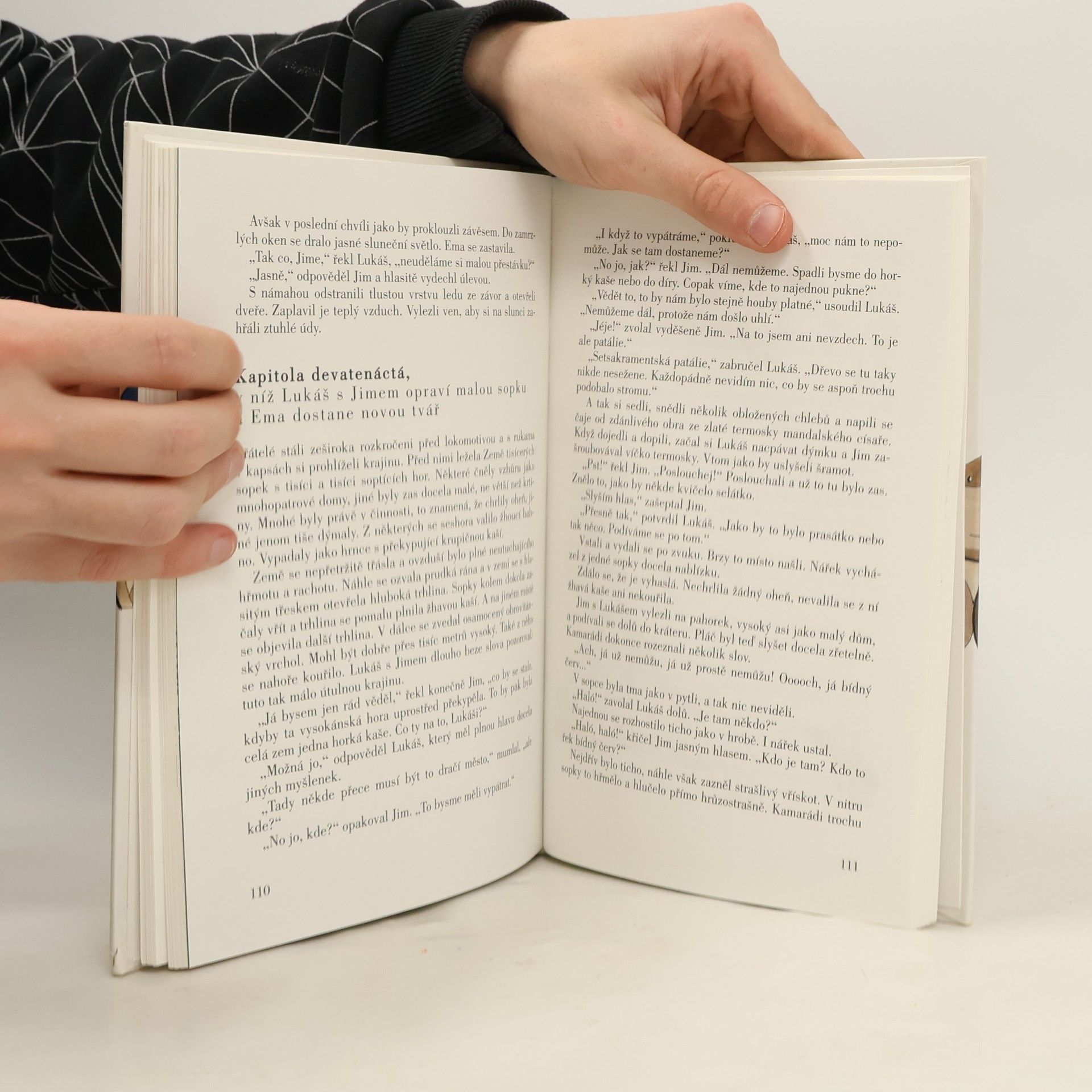 Michael Ende Jim Knoflík, Lukáš a lokomotiva Ema