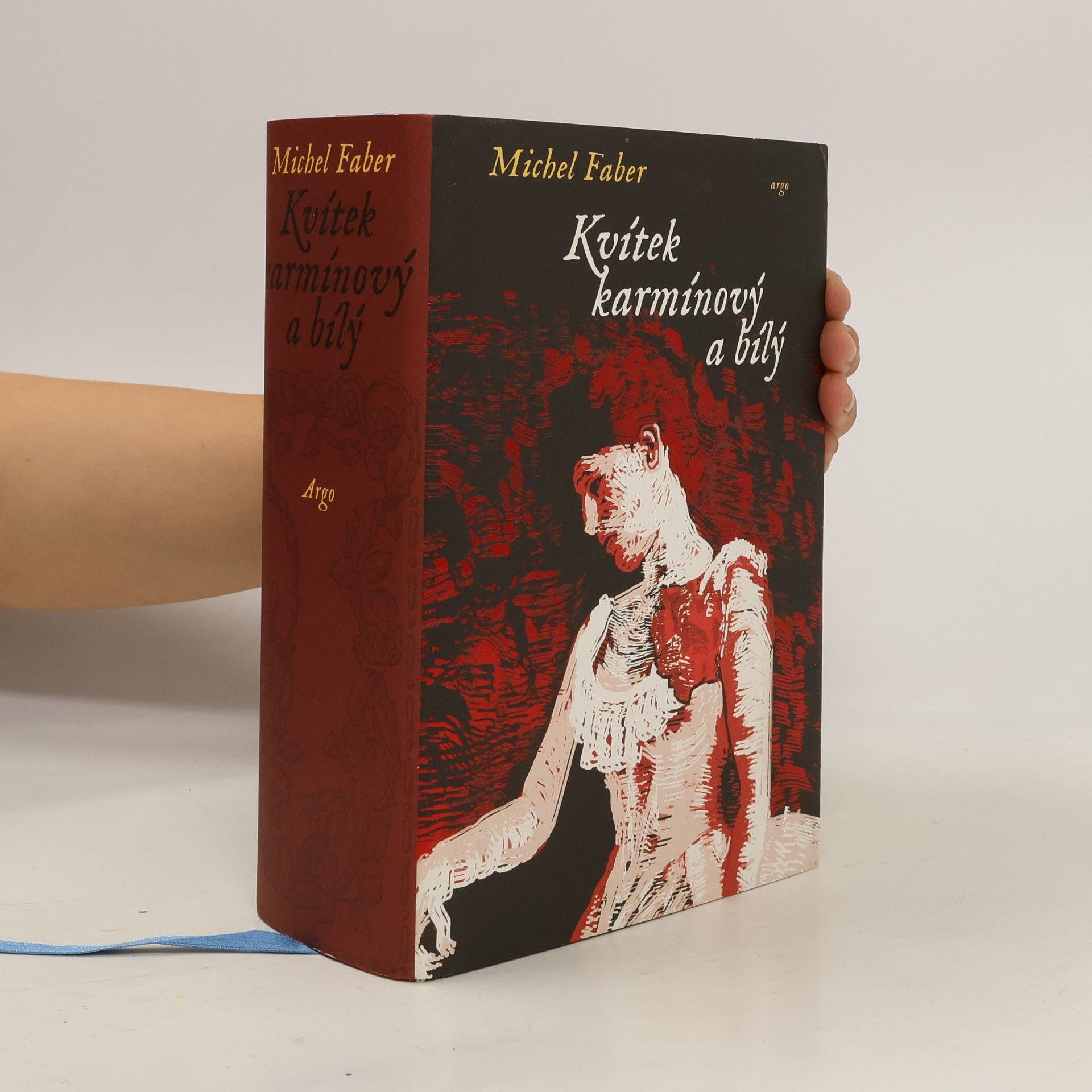 Michel Faber Kvítek karmínový a bílý