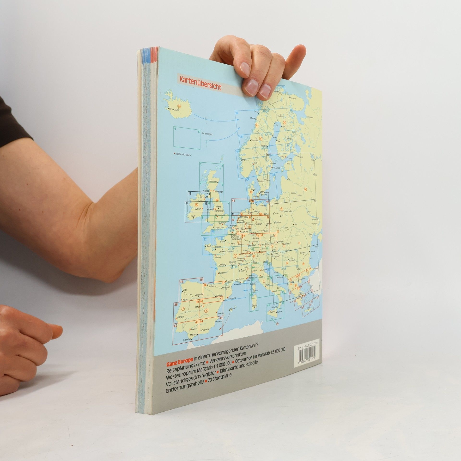 Michelin Michelin-Straßenatlas Europa
