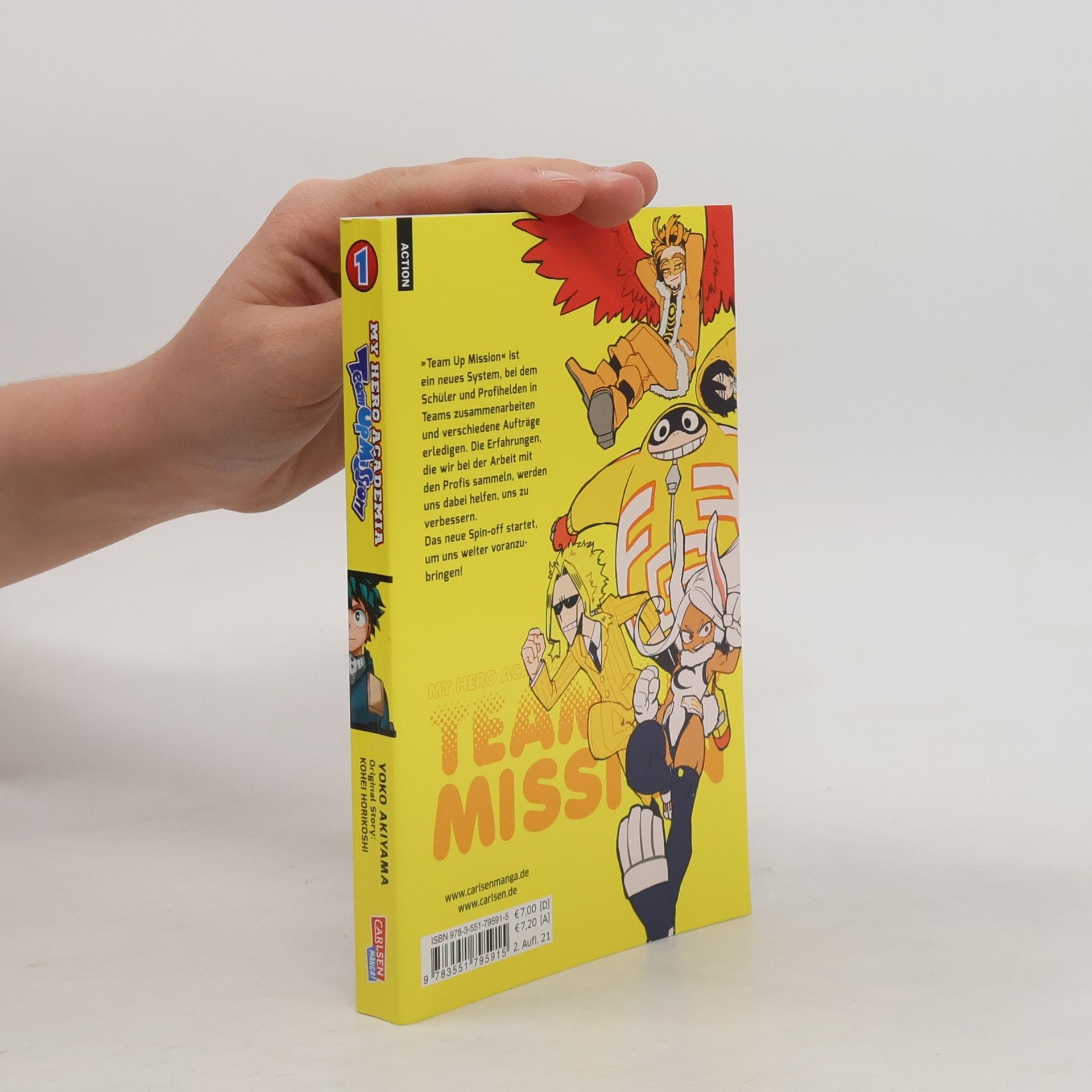 Kōhei Horikoshi My Hero Academia Team Up Mission 1