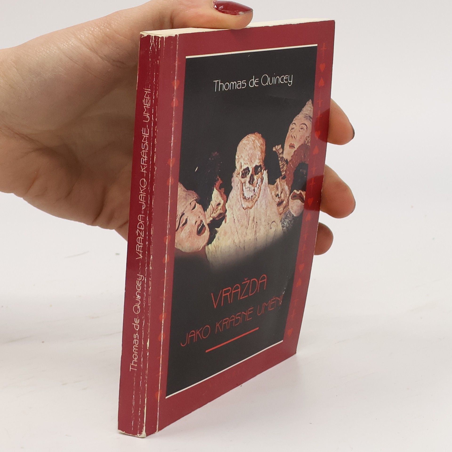 Thomas De Quincey Vražda jako krásné umění