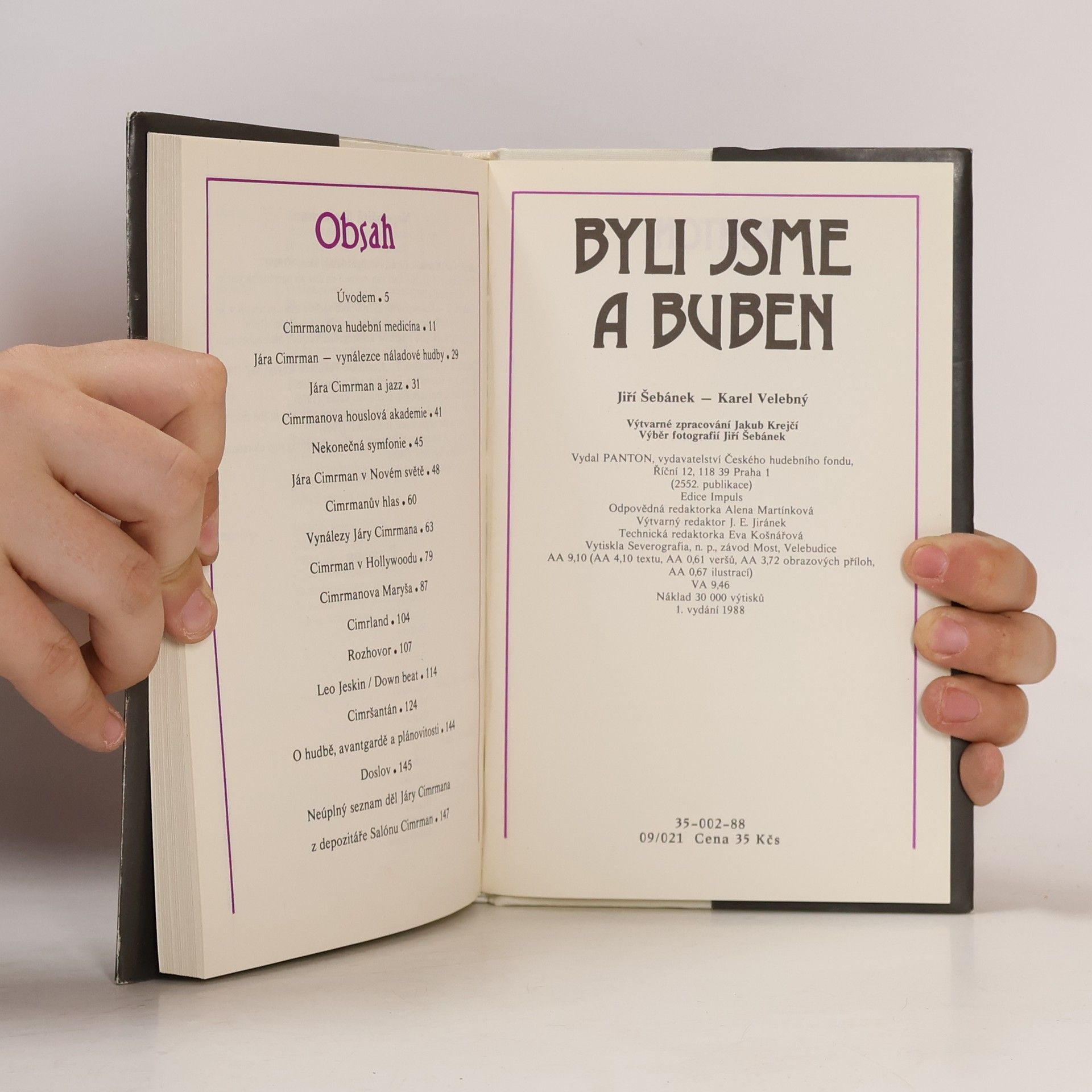 Jiří Šebánek Byli jsme a buben
