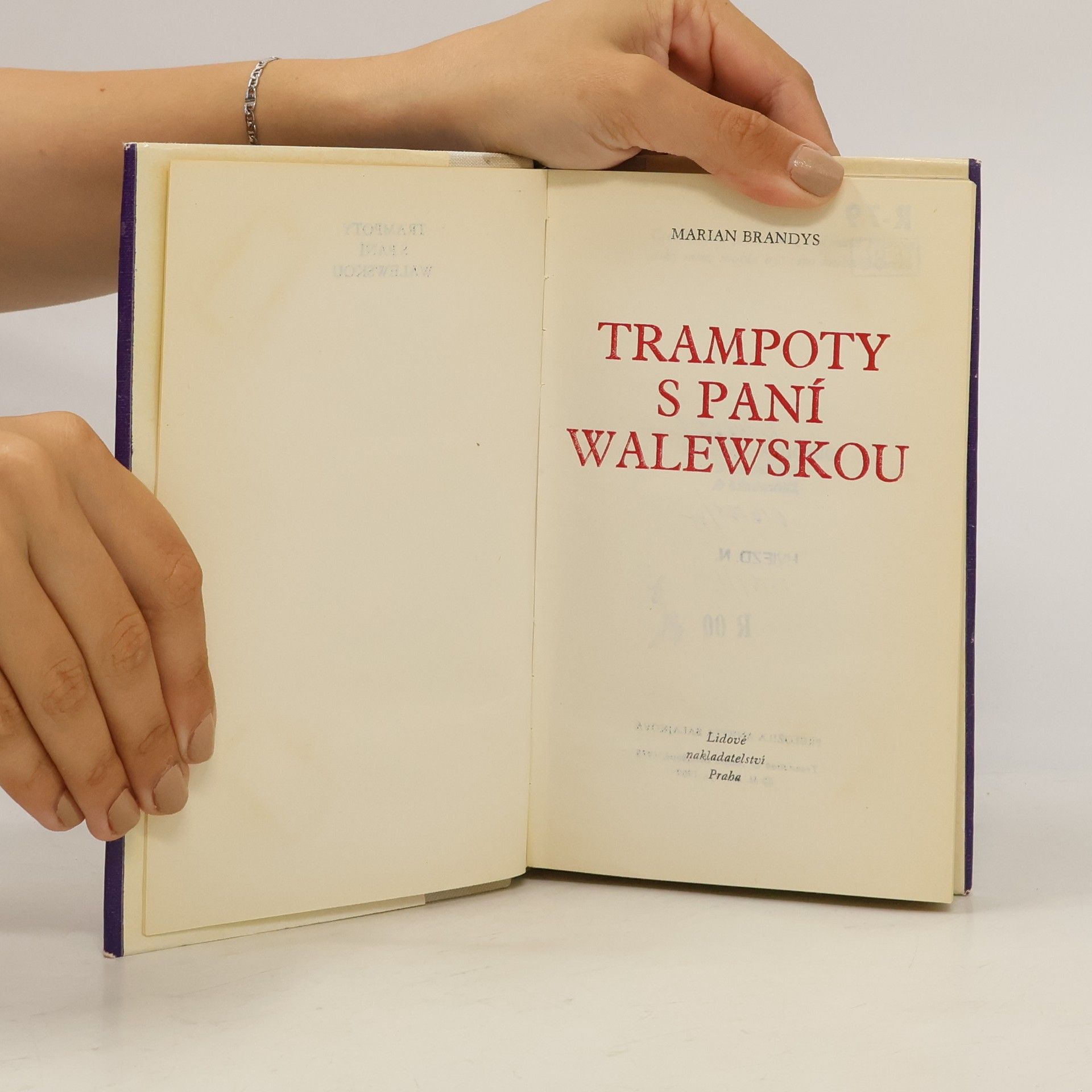 Marian Brandys Trampoty s paní Walewskou