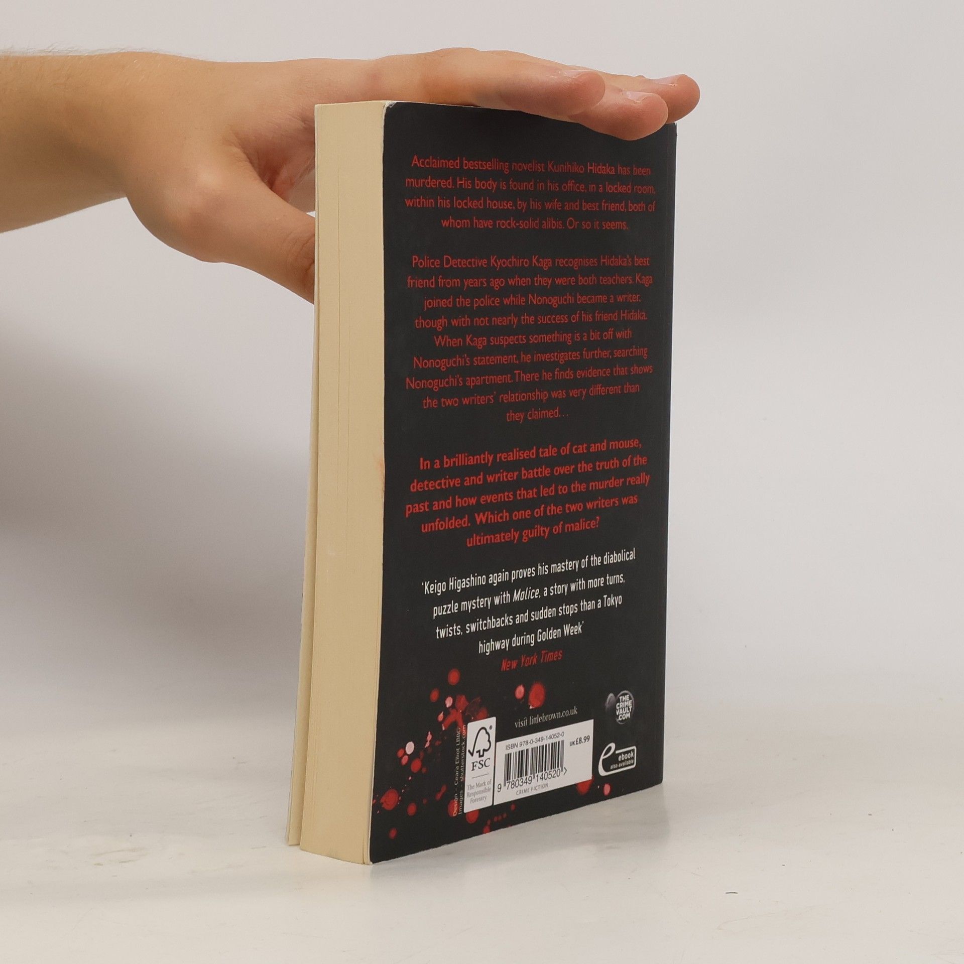 Keigo Higashino Malice