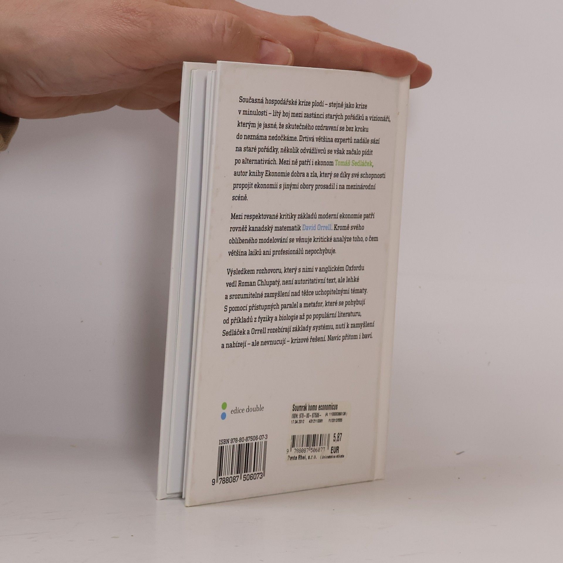 David Orrell Soumrak homo economicus
