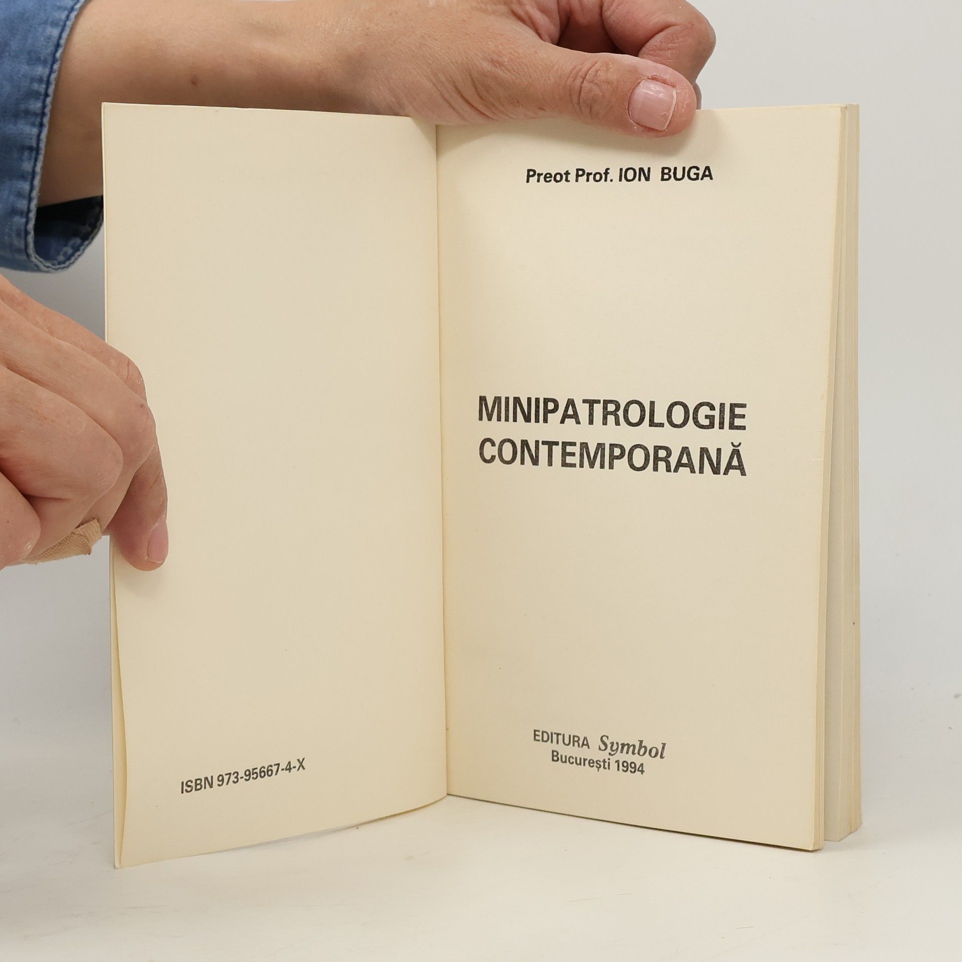 Ion Buga Minipatrologie contemporana