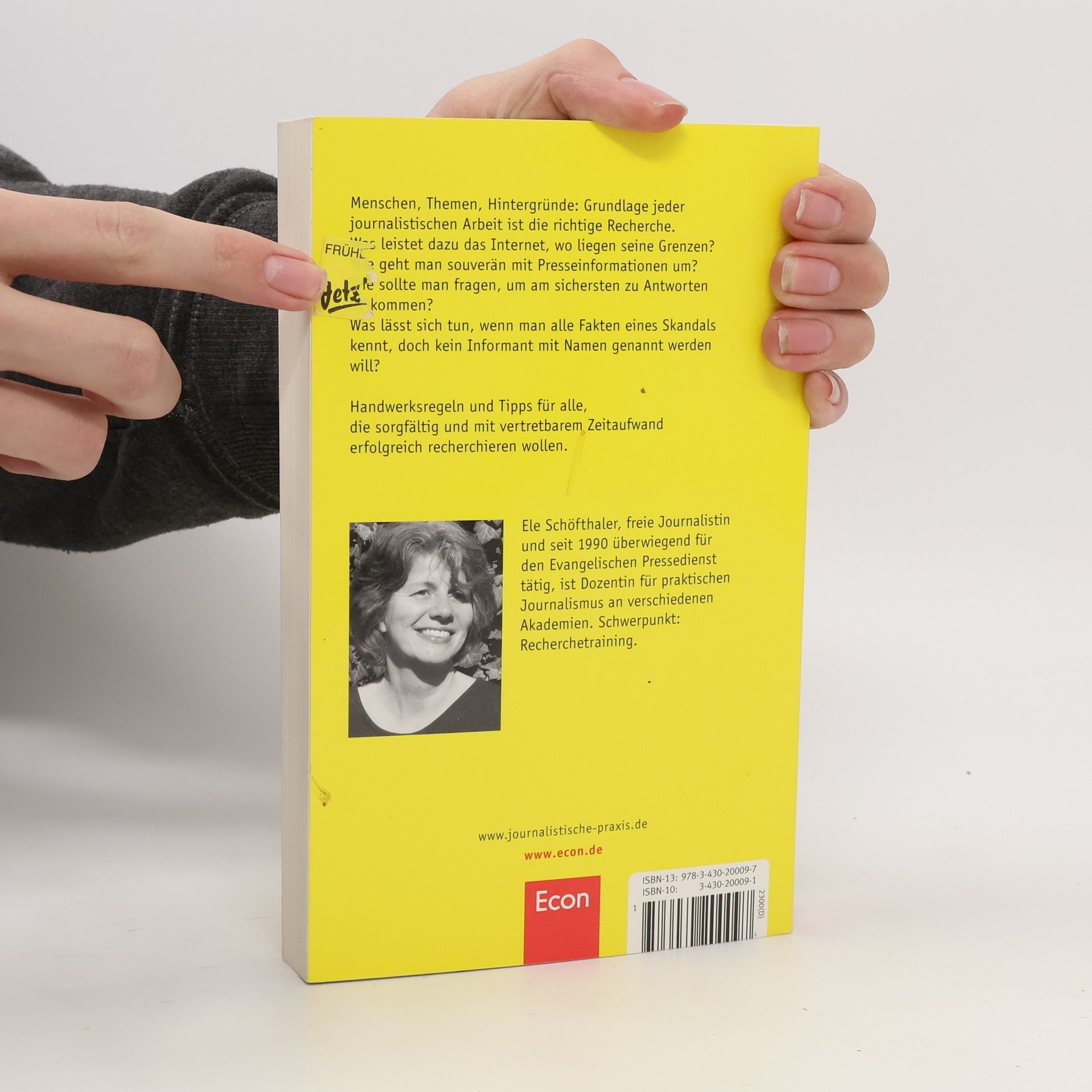 Ele Schöfthaler Die Recherche