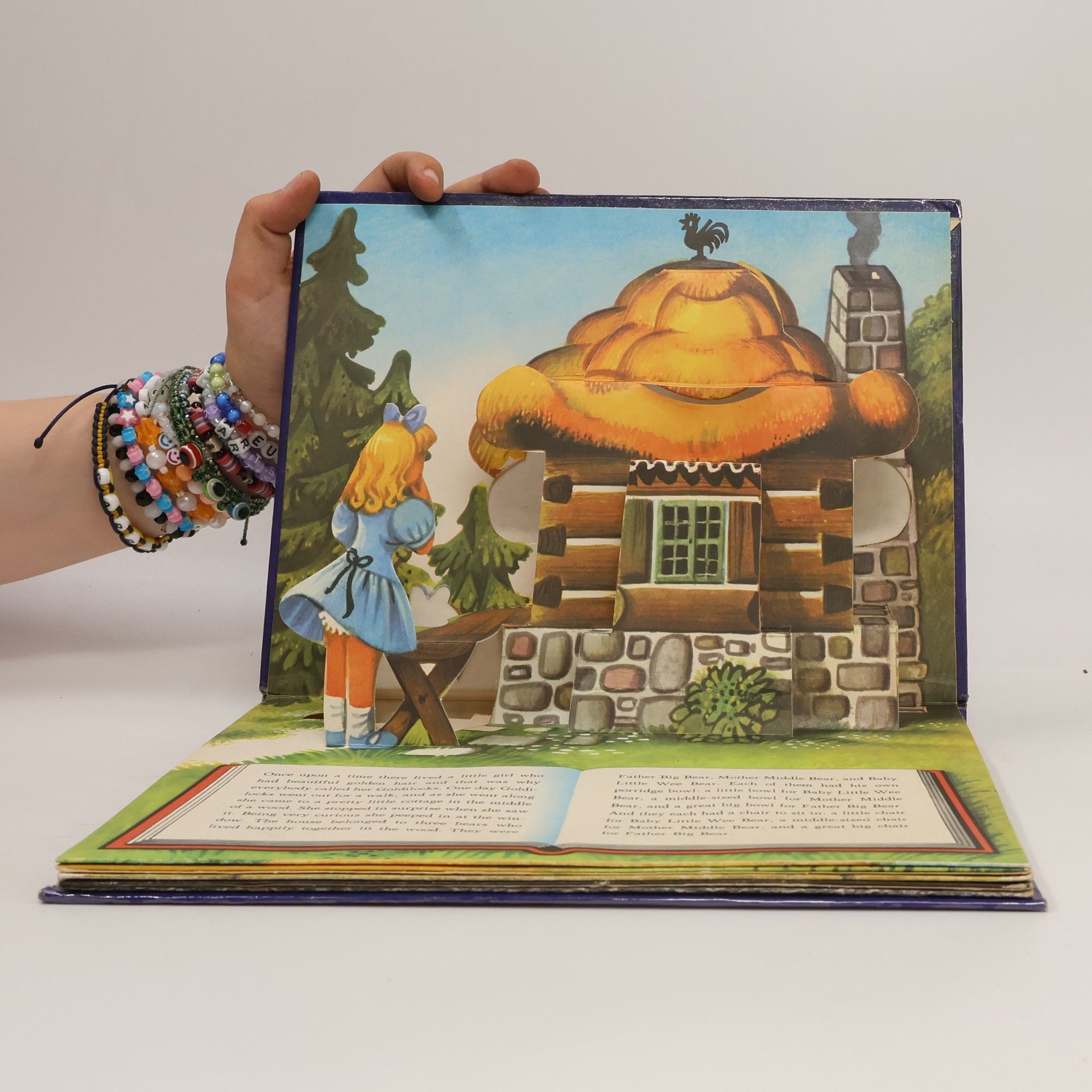 Vojtěch Kubašta Goldilocks. Pop-up Picture Story (pop-up leporelo)
