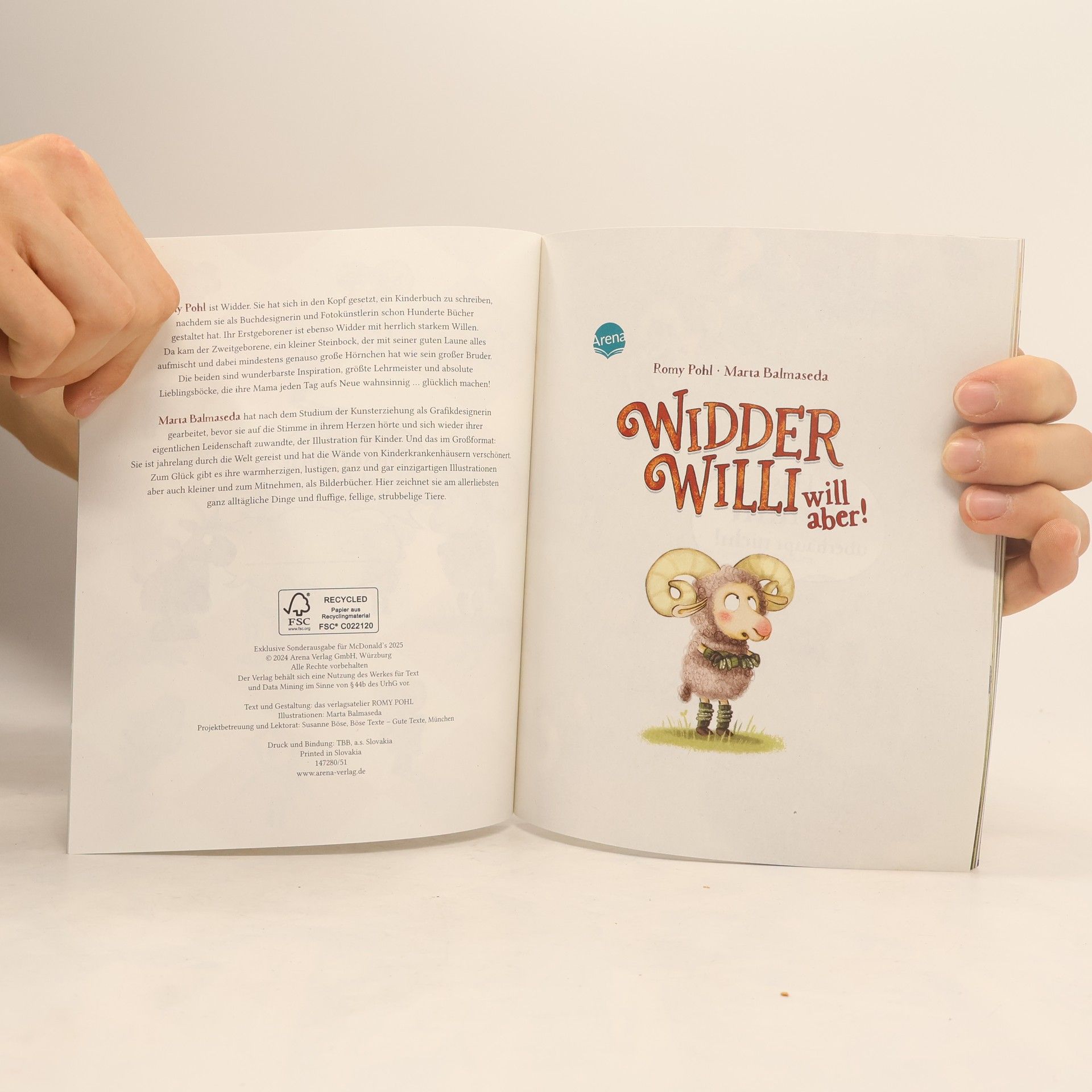 Romy Pohl Widder Willi will aber!