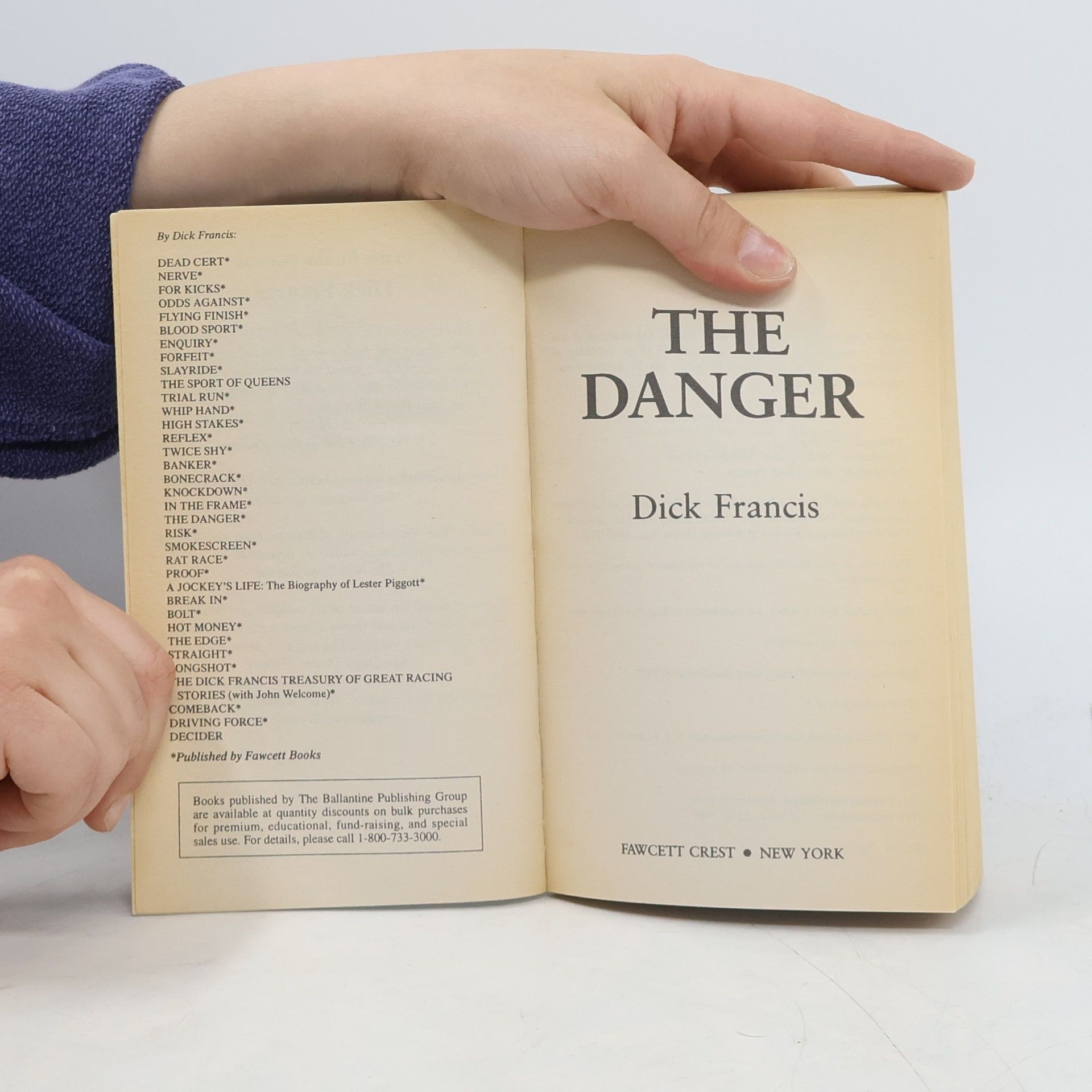 Dick Francis The Danger