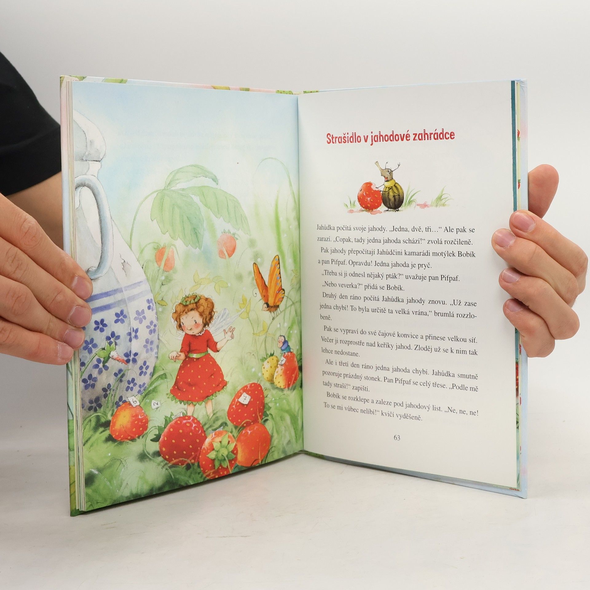 Stefanie Dahle Víla Jahůdka. Tříminutové pohádky z jahodové zahrádky