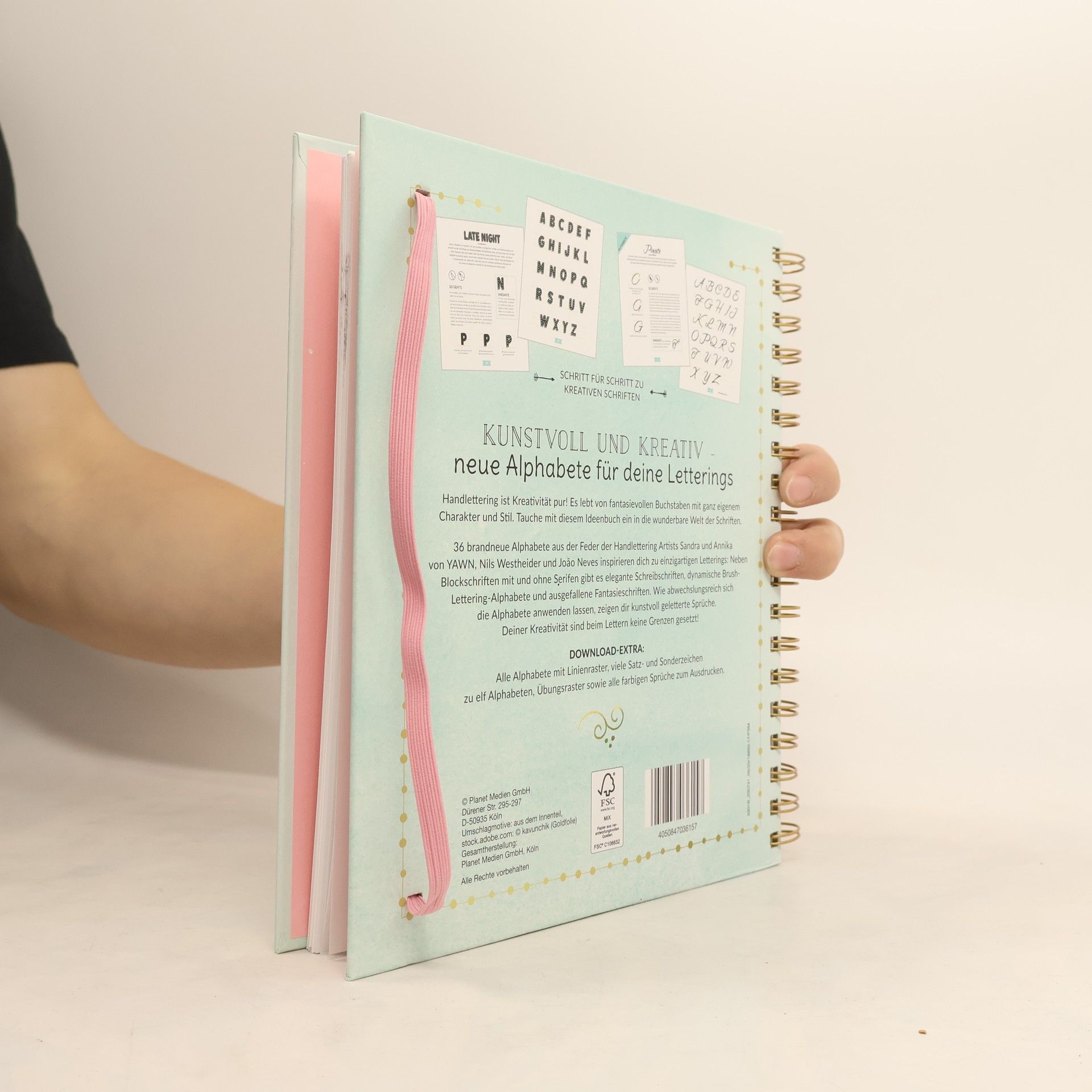 AA.VV. Handlettering Ideenbuch Alphabete & Schriften