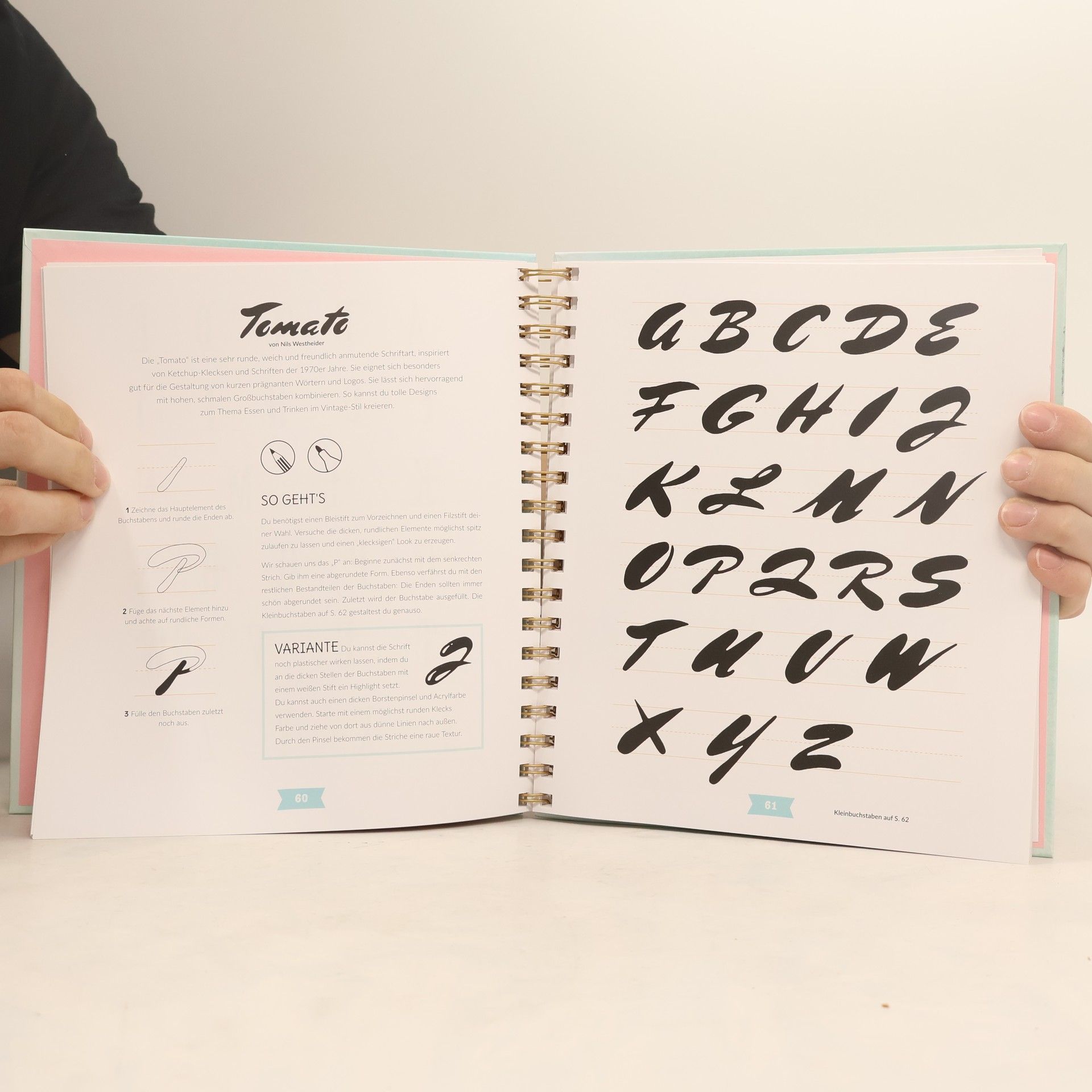 AA.VV. Handlettering Ideenbuch Alphabete & Schriften