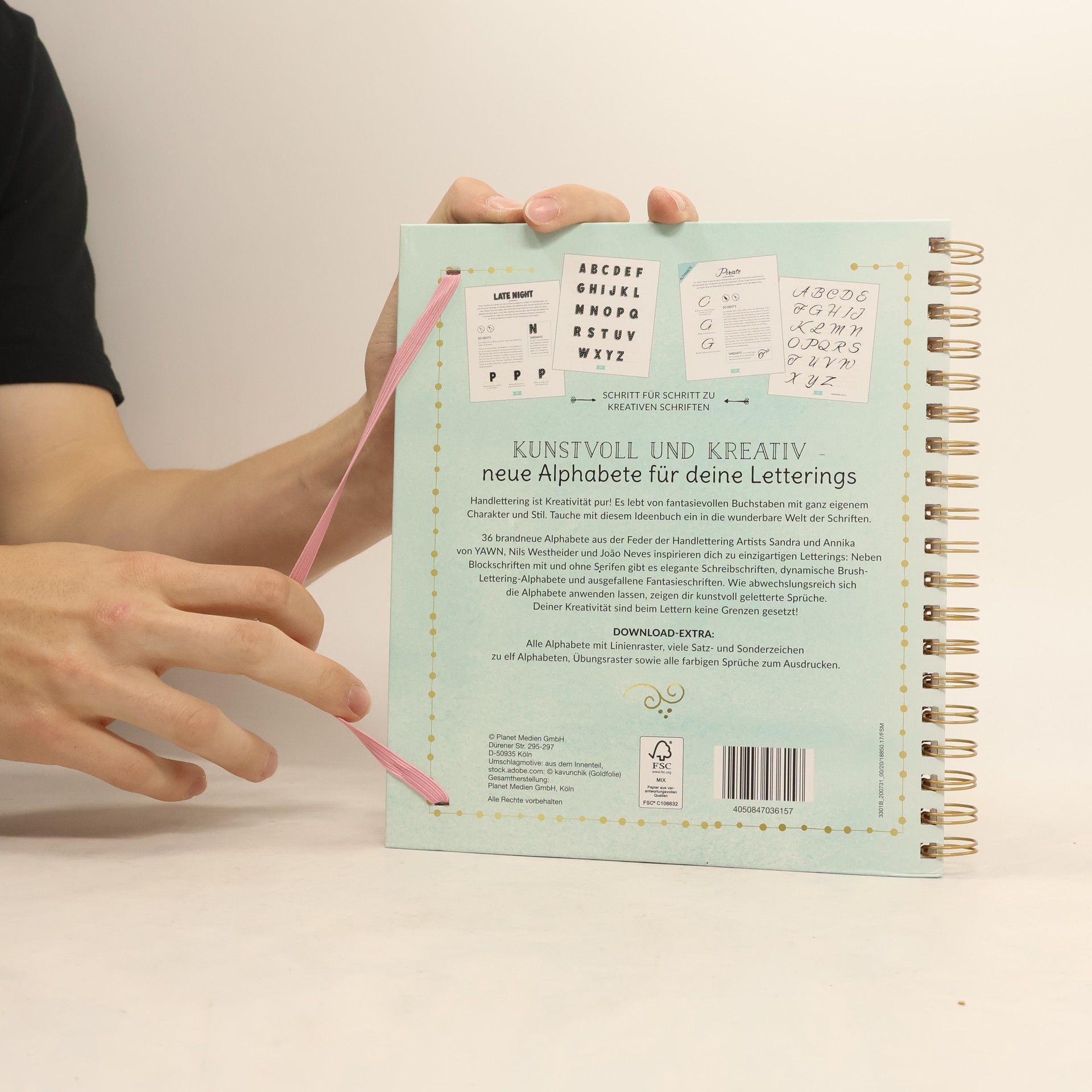 AA.VV. Handlettering Ideenbuch Alphabete & Schriften
