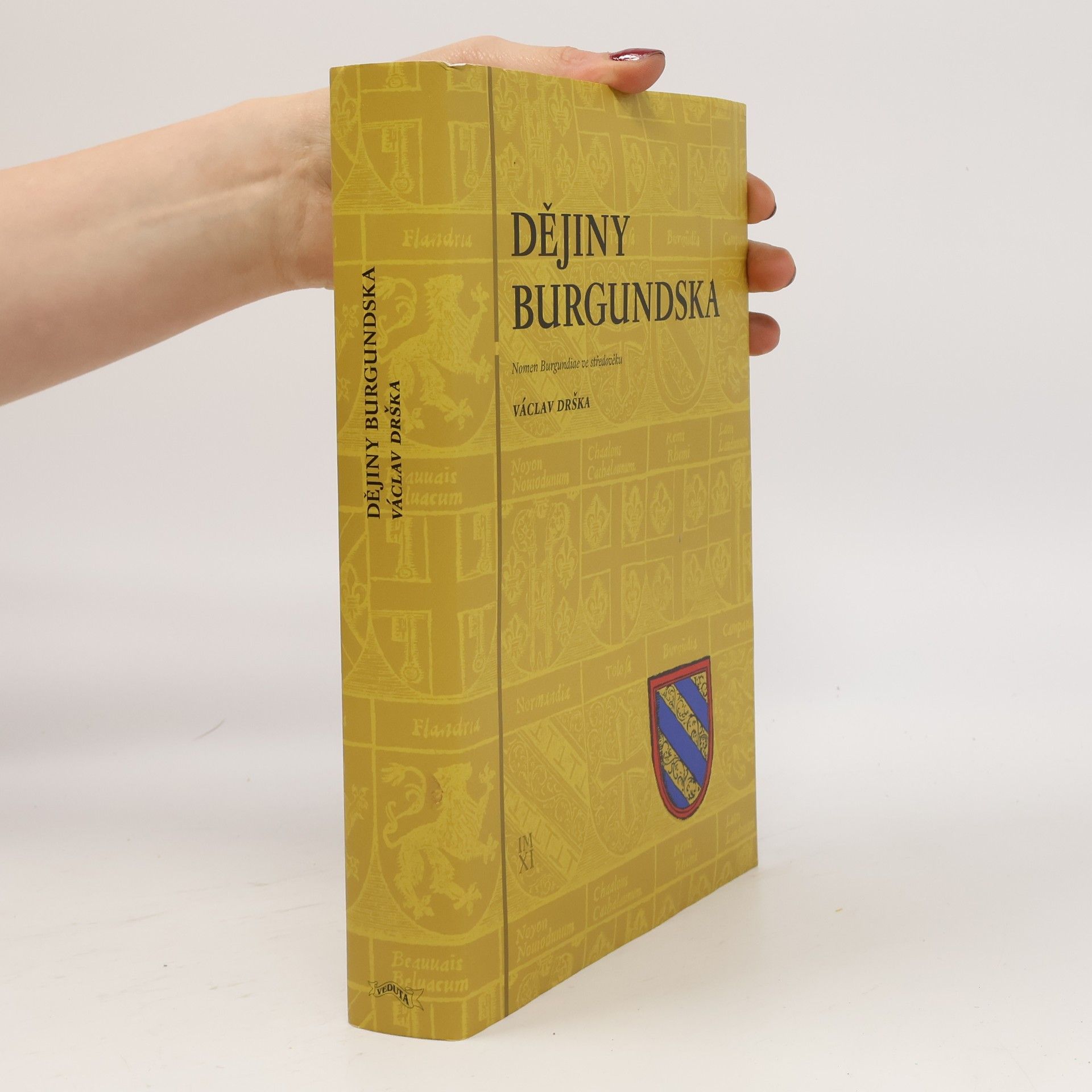 Václav Drška Dějiny Burgundska: Nomen Burgundiae ve středověku