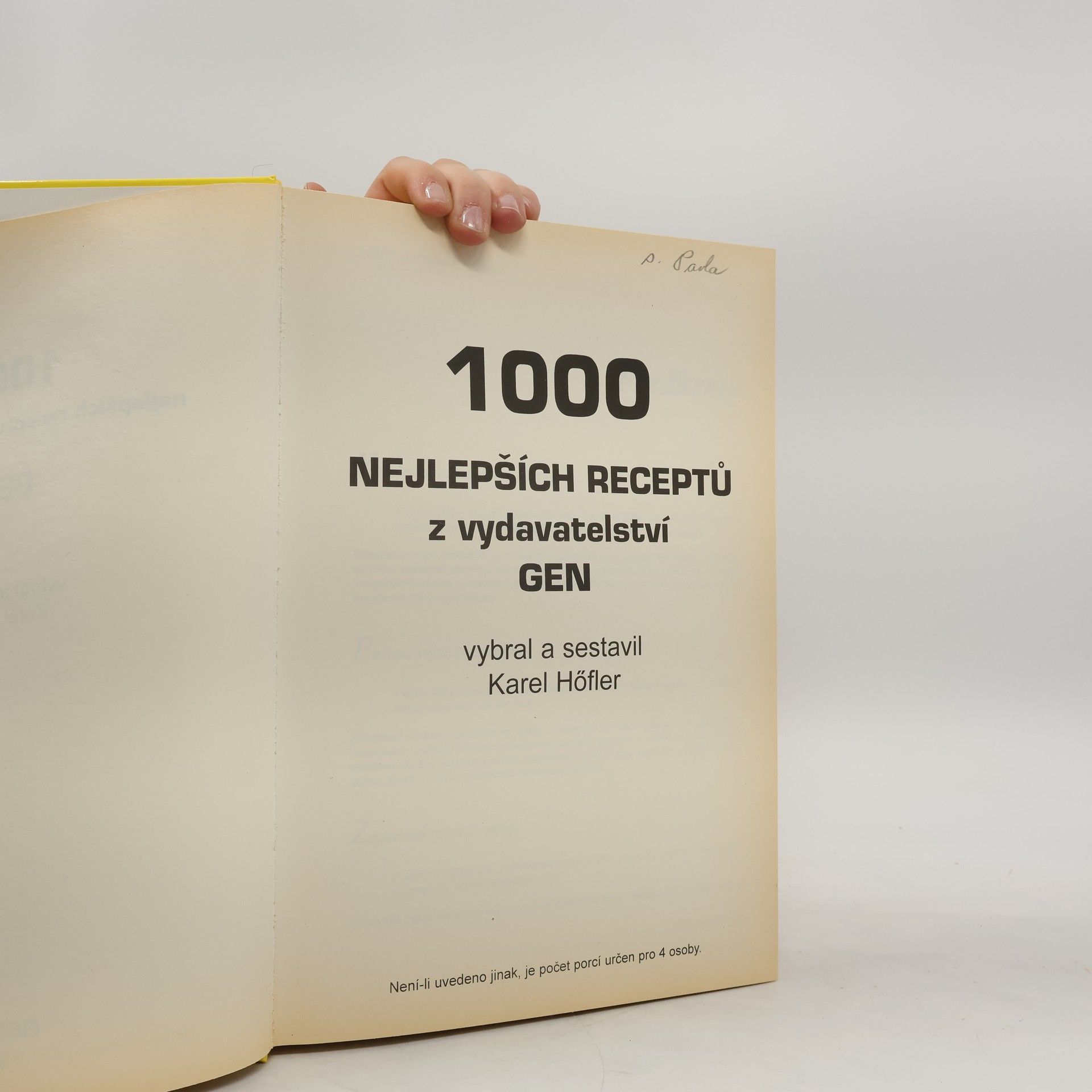 Karel Höfler 1000 nejlepších receptů