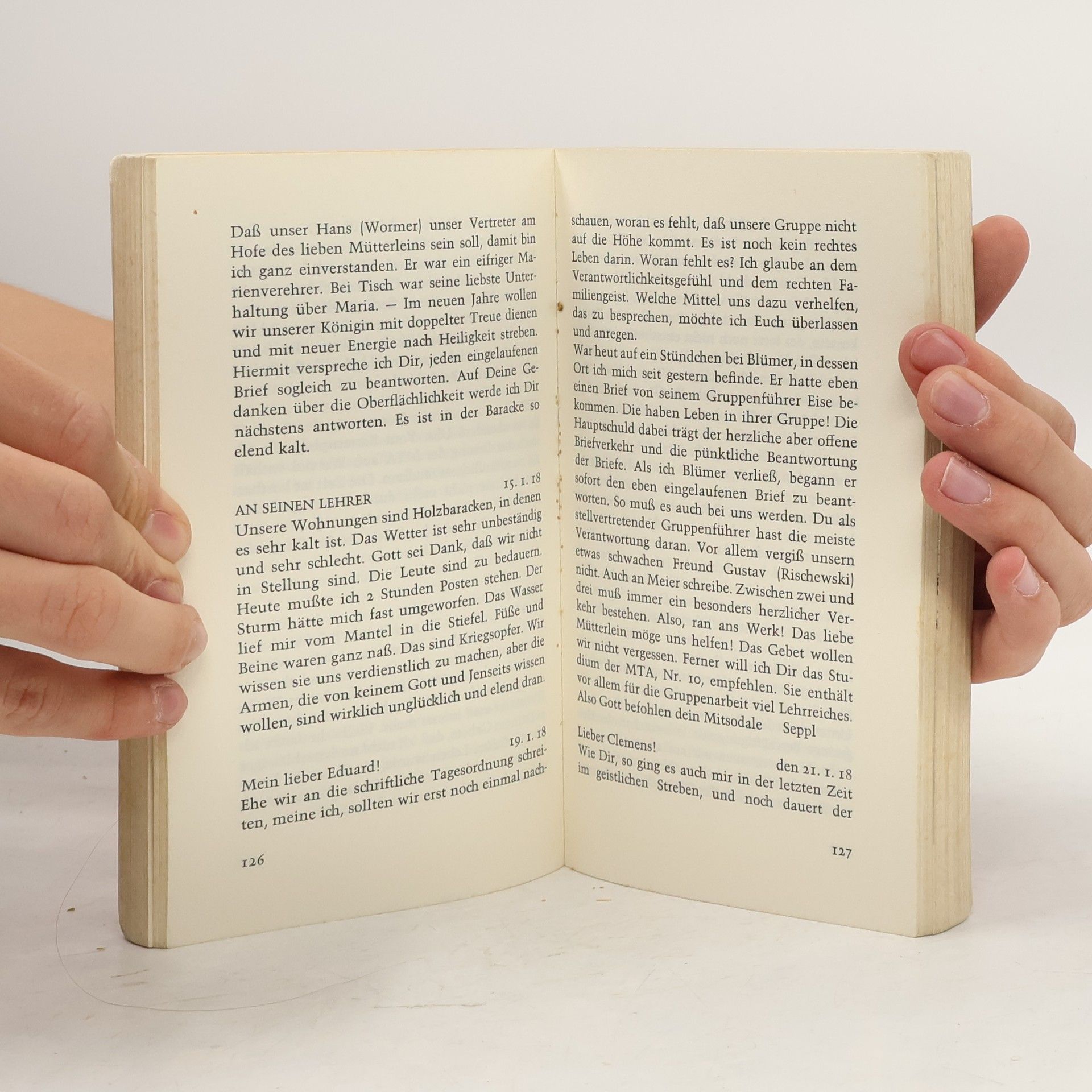 Josef Engling  Briefe und Tagebuchnotizen III