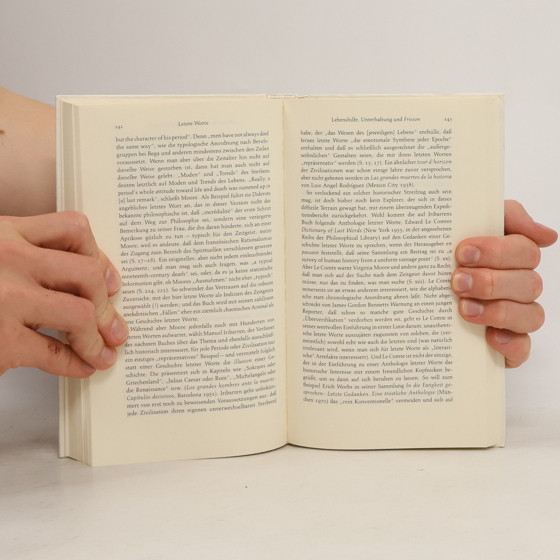Karl Siegfried Guthke Letzte Worte