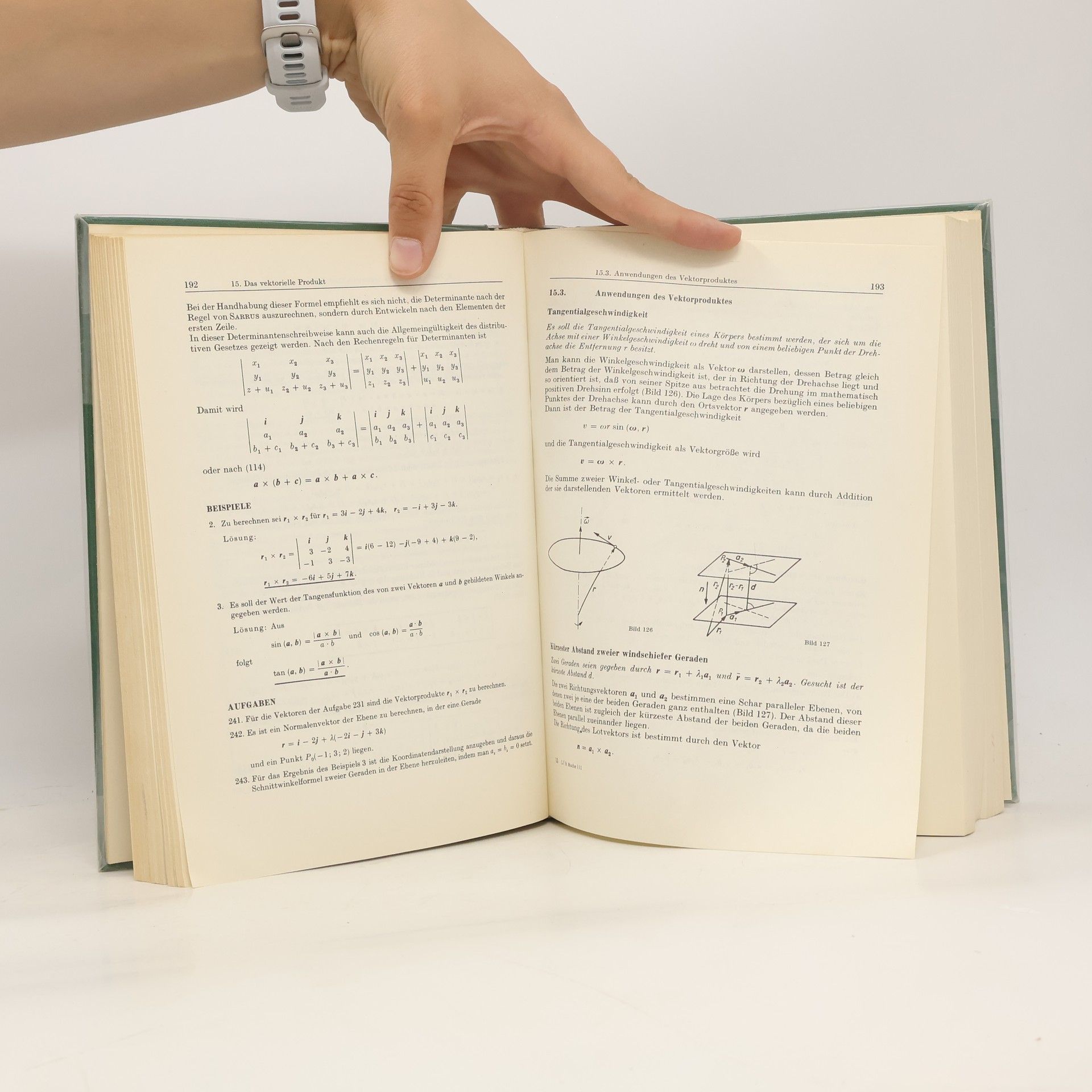 Wilhelm Leupold Analytische Geometrie, Vektorrechnung und Infinitesimalrechnung