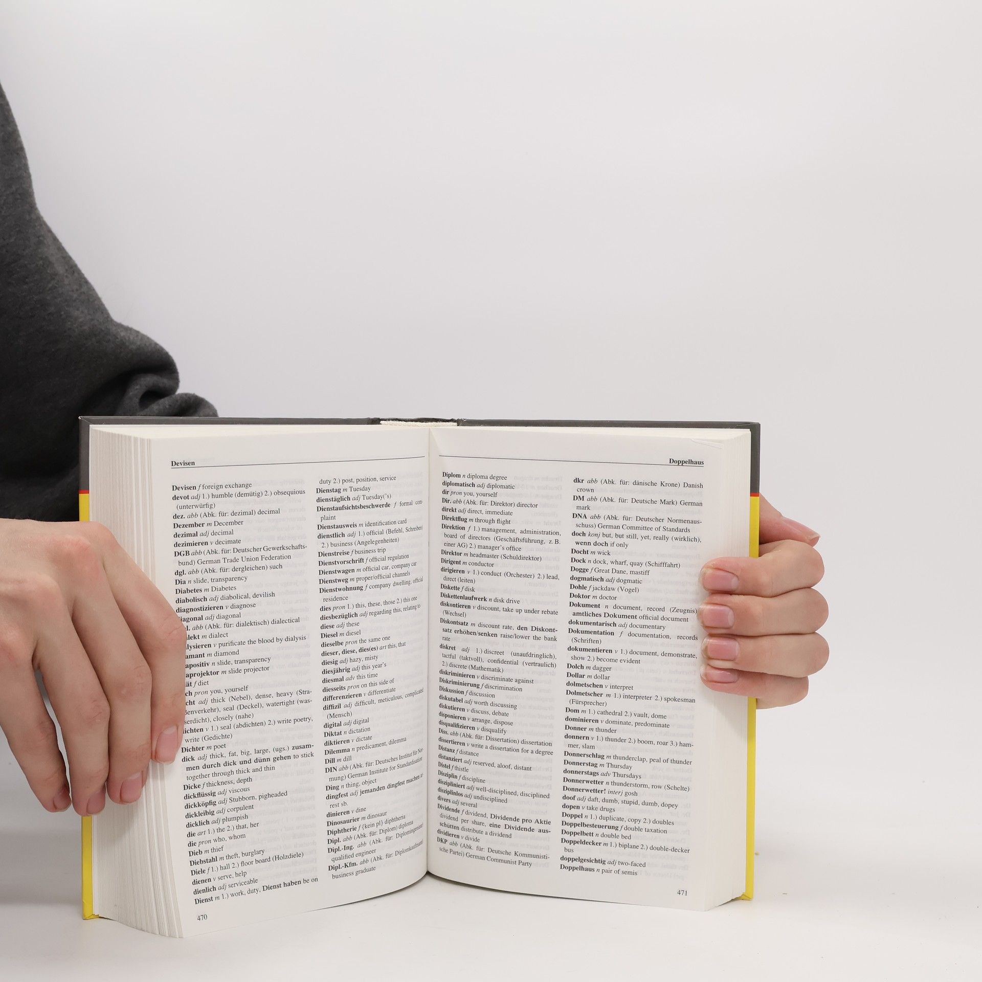 Wörterbuch Englisch-Deutsch, Deutsch-Englisch