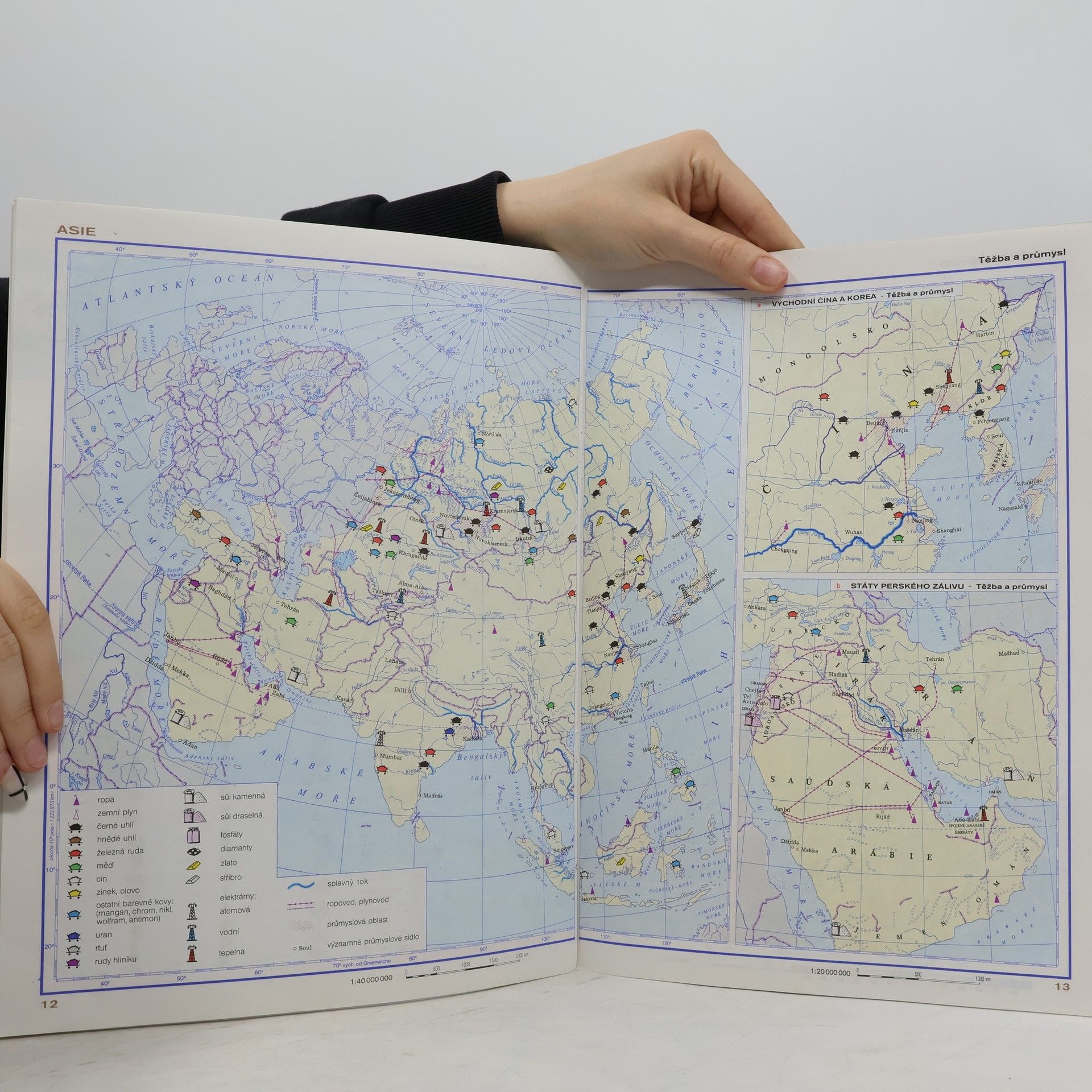 Autorenkollektiv Asie. Sešitové atlasy pro základní školy