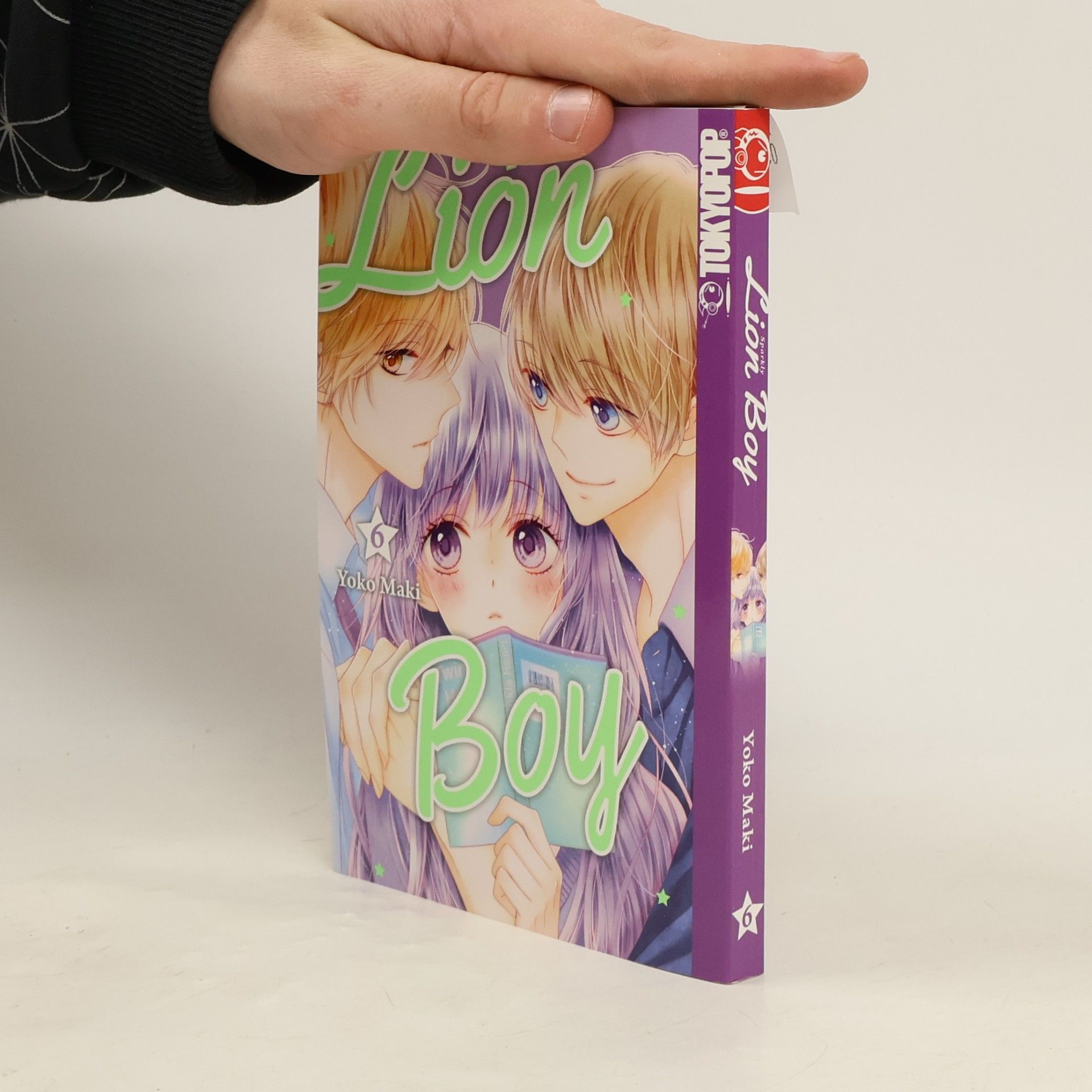 Yōko Maki Sparkly lion boy 6