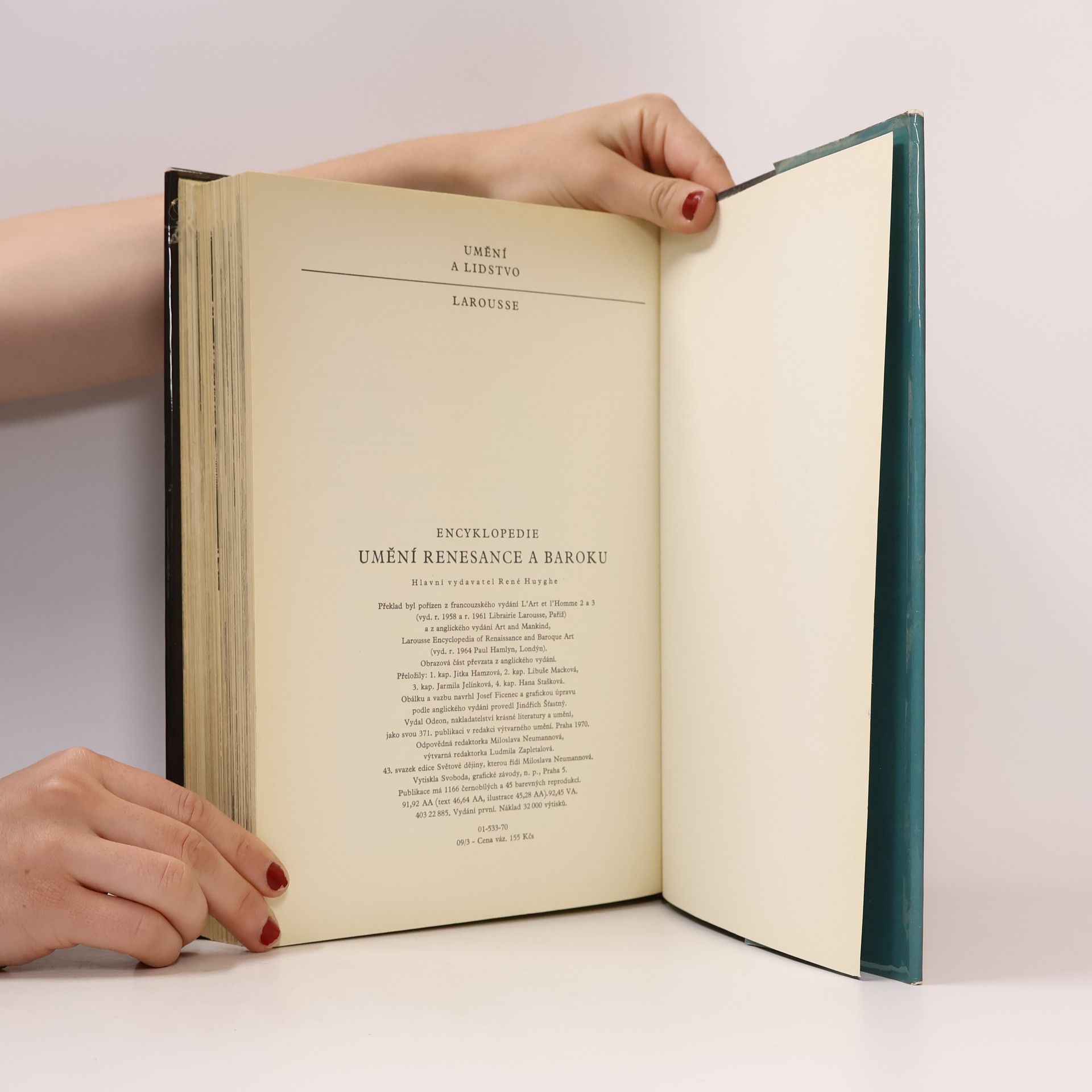 Autores varios Umění renesance a baroku