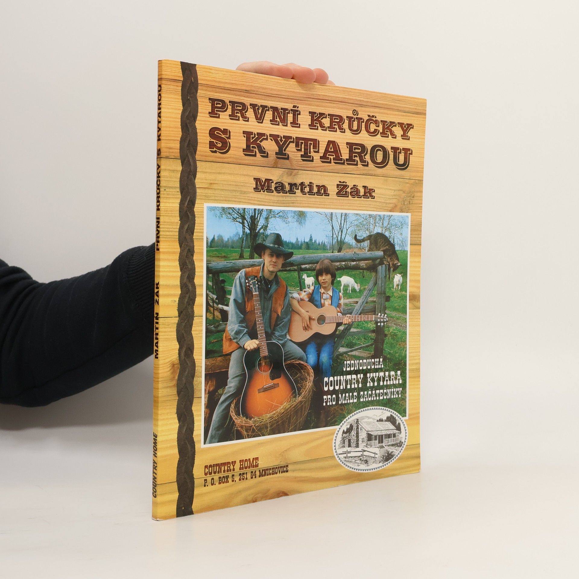 První krůčky s kytarou. Jednoduchá country kytara pro malé začátečníky