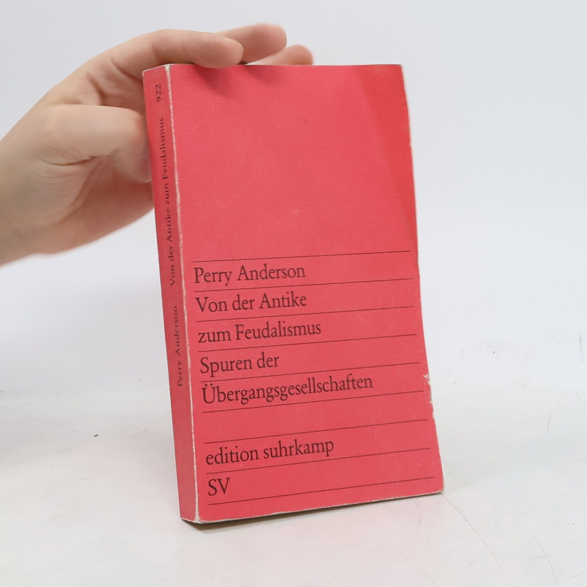 Perry Anderson Von der Antike zum Feudalismus