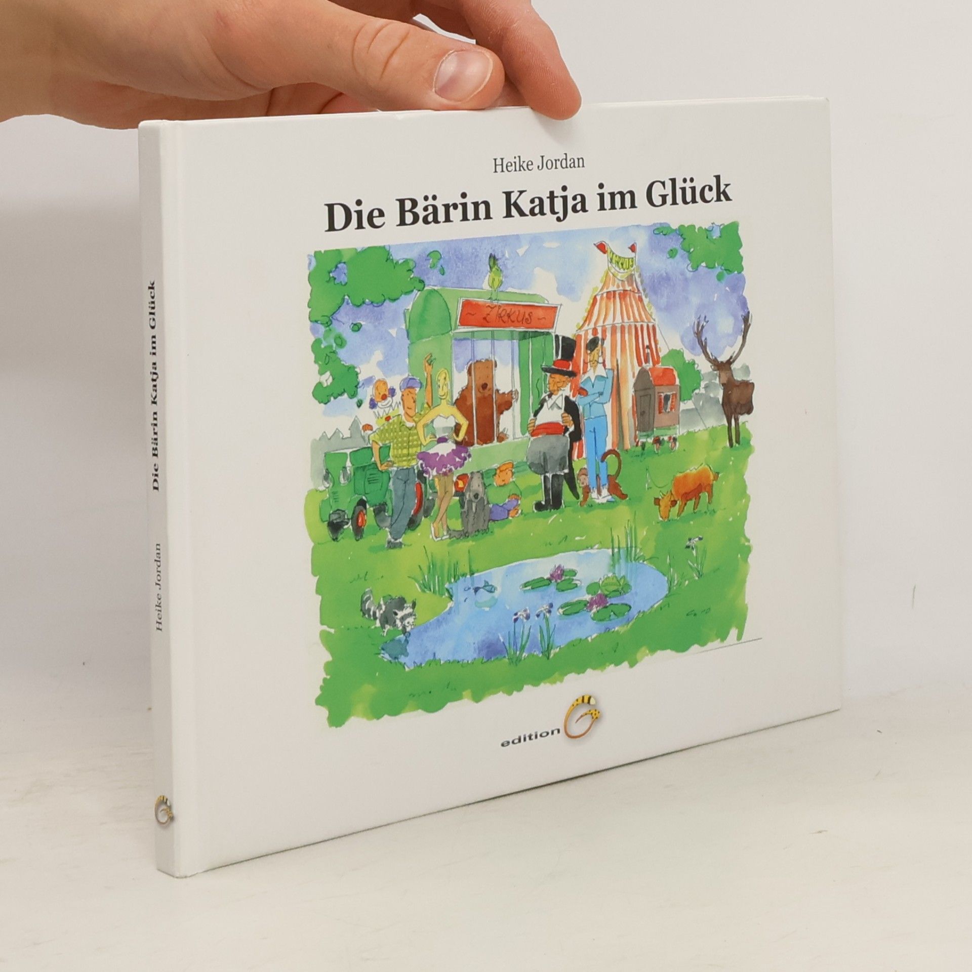 Heike Jordan Die Bärin Katja im Glück