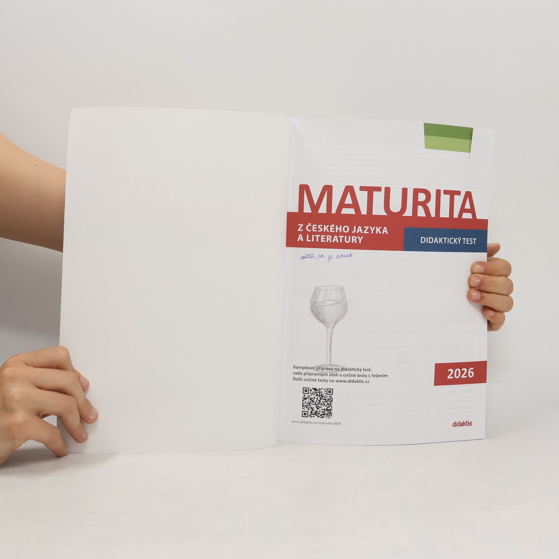 Various authors Maturita z českého jazyka a literatury. Didaktický test 2026