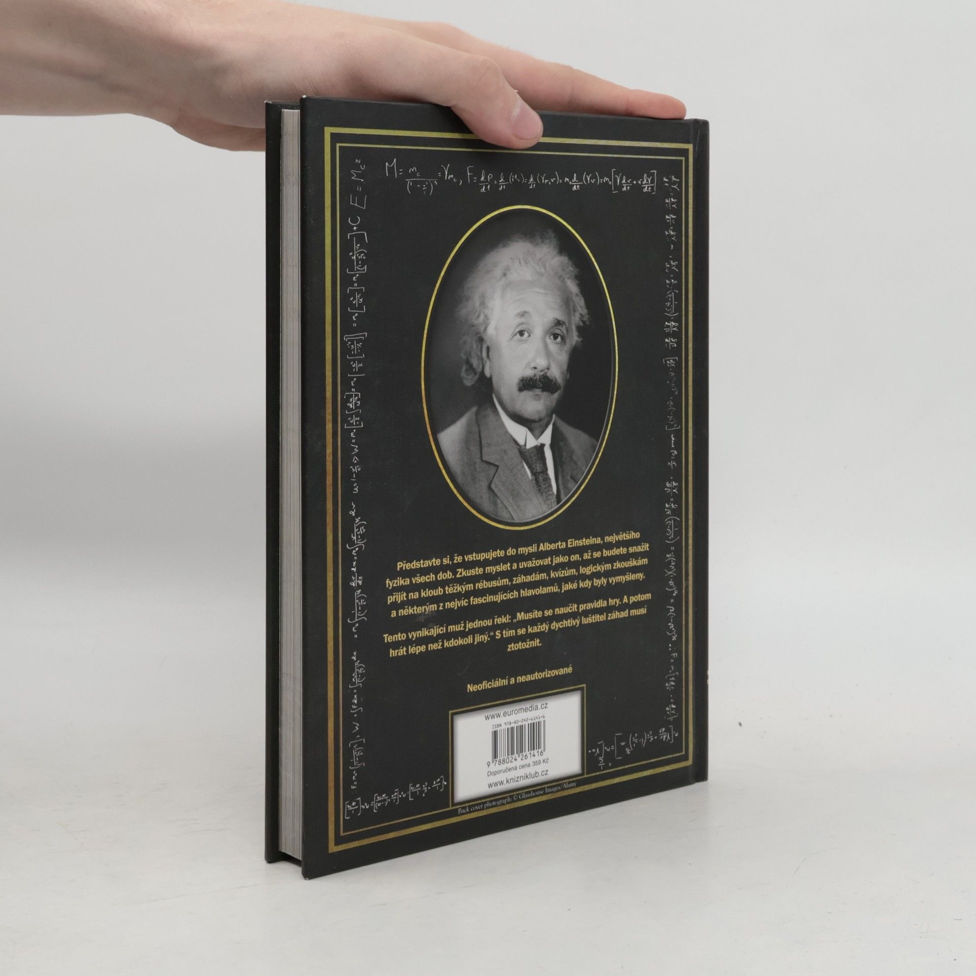 Tim Dedopulos Hádanky a hlavolamy Alberta Einsteina : "relativně" obtížné hádanky a hlavolamy inspirované velkým vědcem